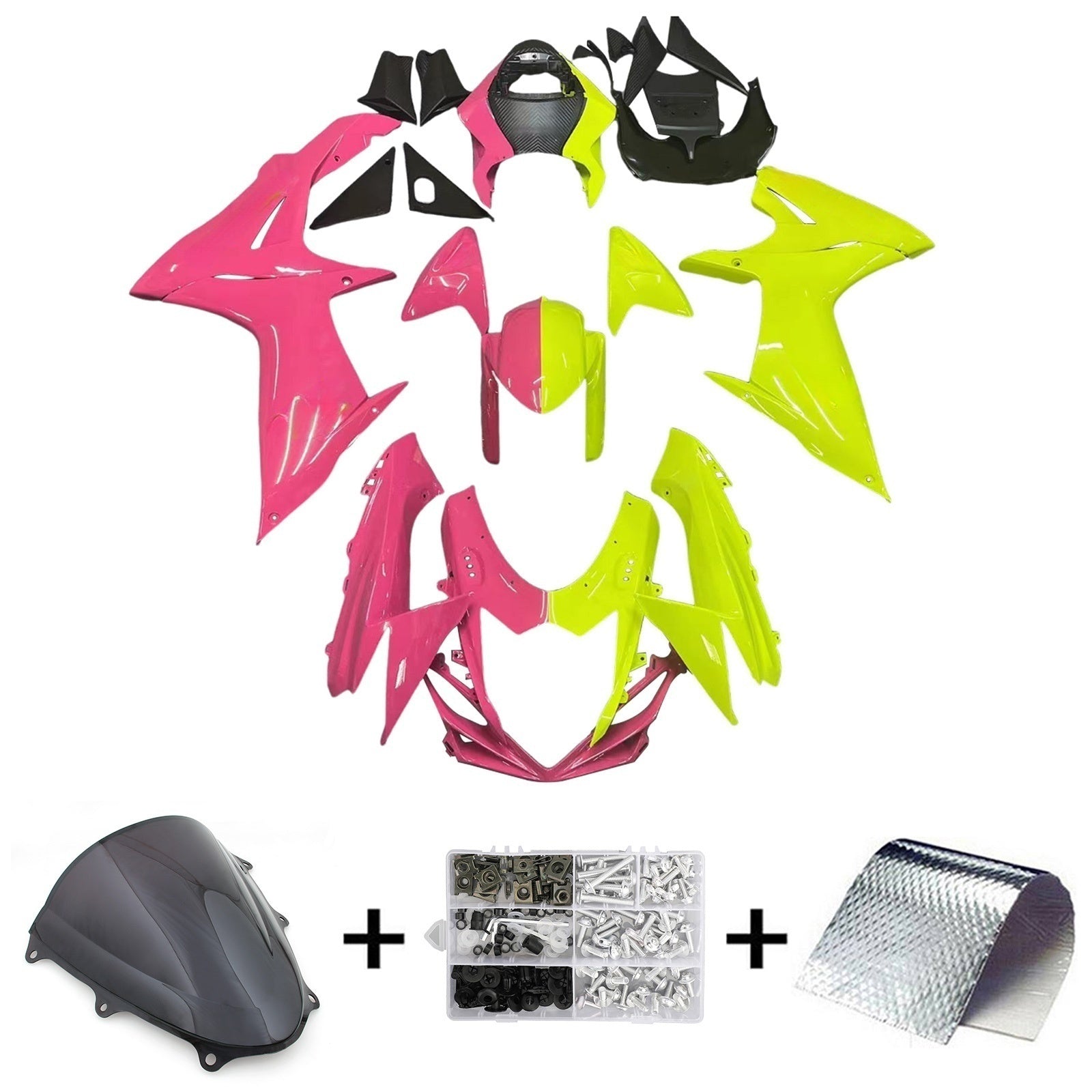 Amotopart Suzuki GSXR 600/750 2011-2025 K11 Komplet oklepa karoserije iz ABS plastike