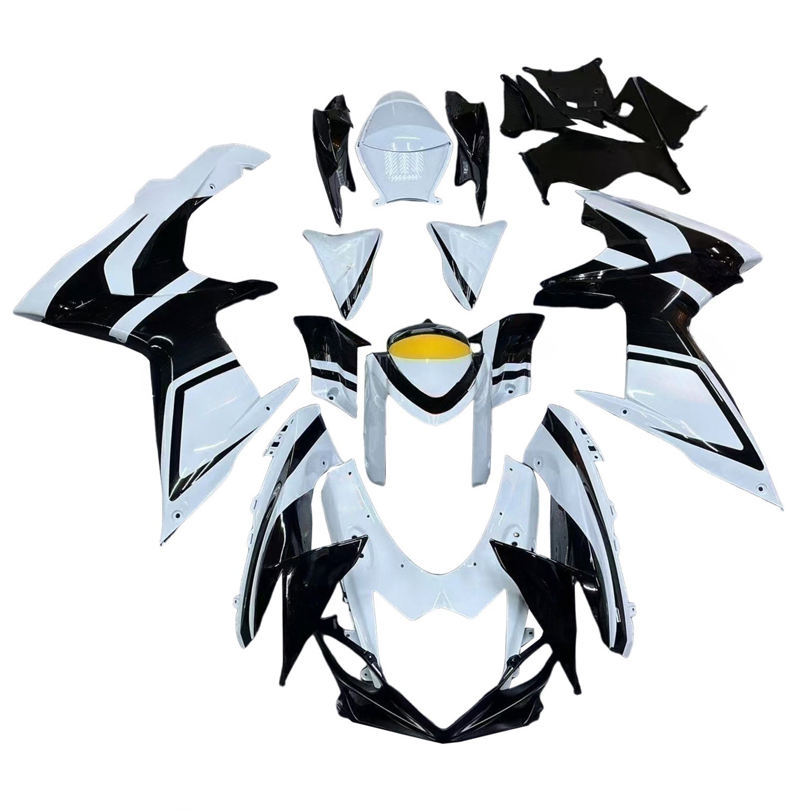Amotopart Suzuki GSXR 600/750 2011-2025 K11 Kit Carénage Carrosserie Plastique ABS
