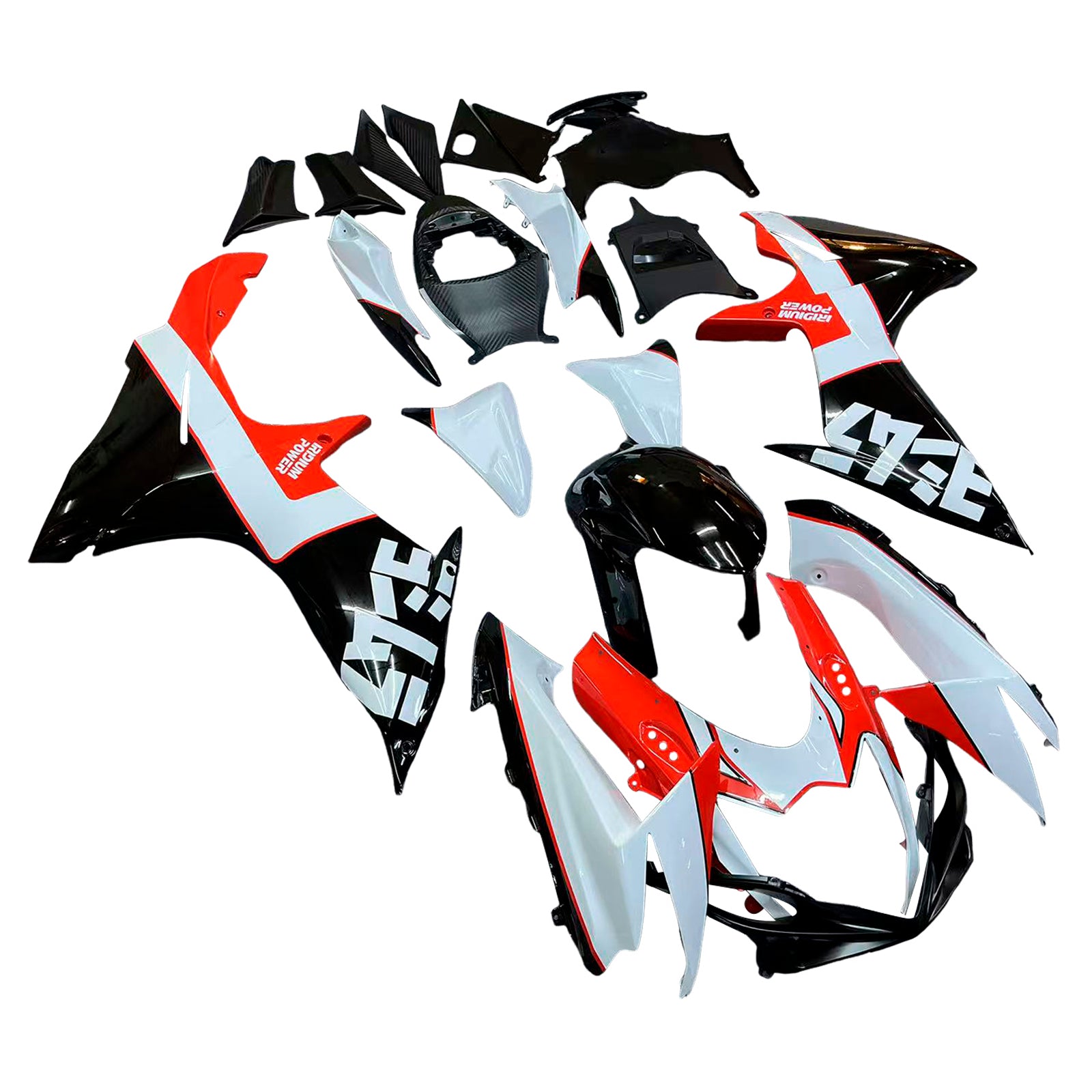 Amotopart Suzuki GSXR 600/750 2011-2025 K11 ABS muovinen korin suojasarja