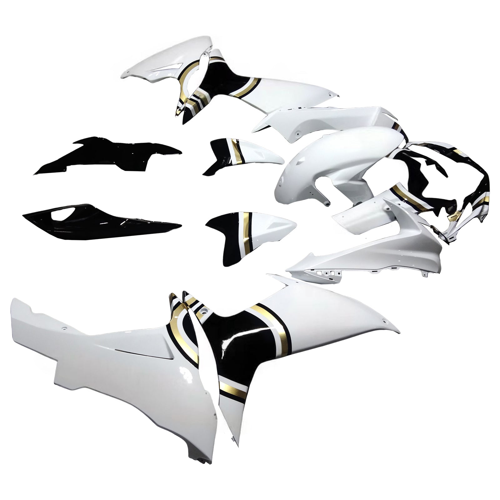 2011-2025 Suzuki GSXR 600/750 K11 Ruiskutussuojasarja Amotopart Korin muovi