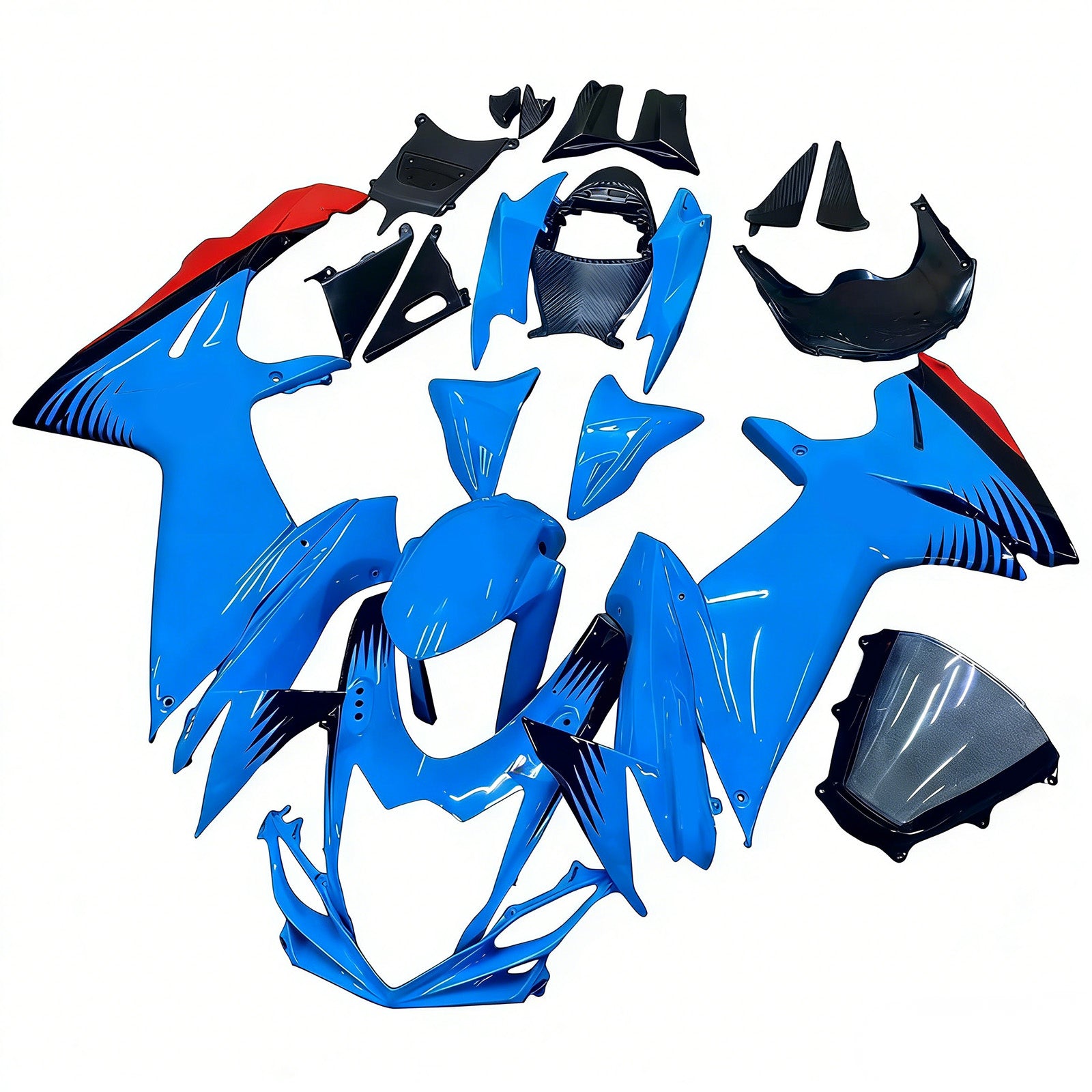 2011-2025 Suzuki GSXR 600/750 K11 Zestaw owiewek wtryskowych z tworzywa sztucznego ABS