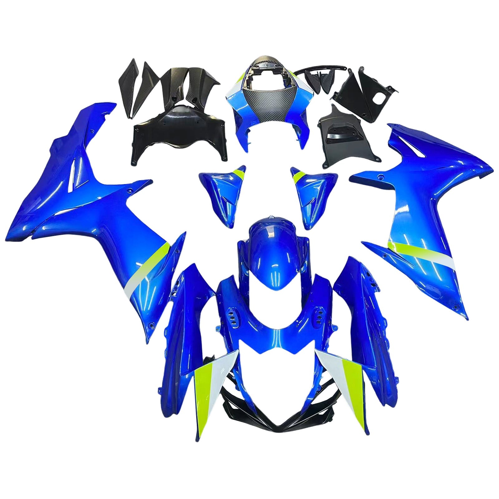 2011-2025 Suzuki GSXR 600/750 K11 Kit de carénage injection Amotopart Bodywork Plastic