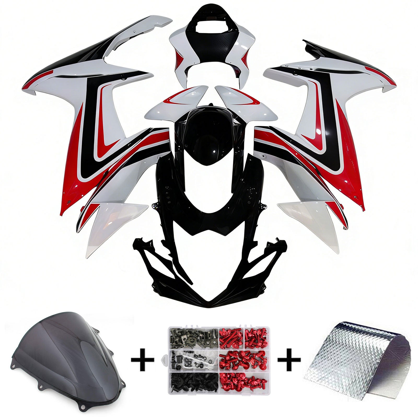 2011-2025 Suzuki GSXR 600/750 K11 Kit de carénage injection Amotopart Bodywork Plastic