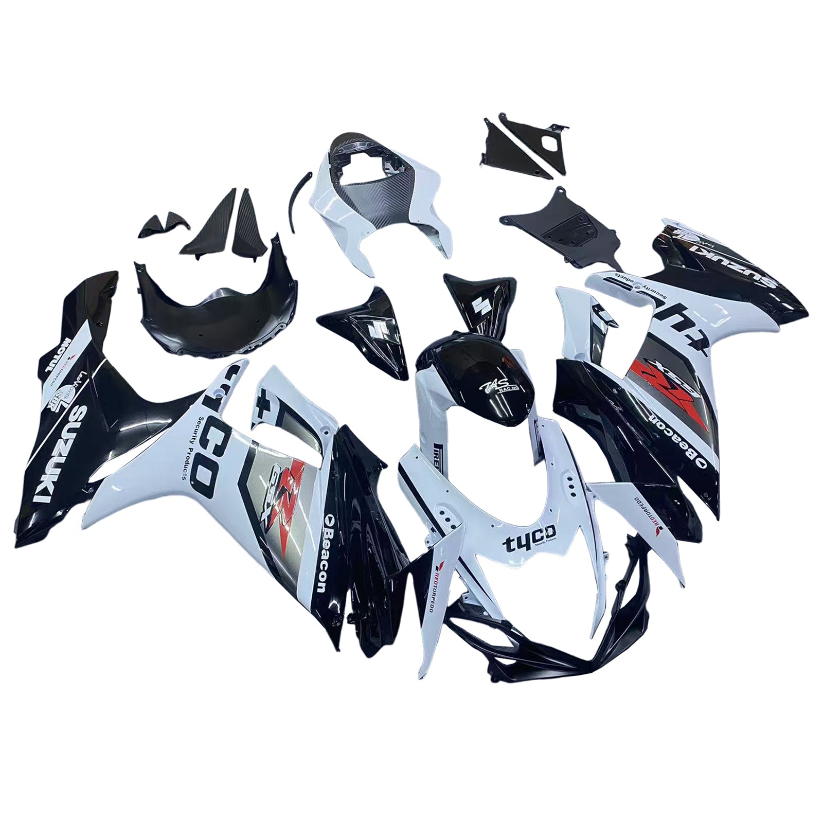 2011-2025 Suzuki GSXR 600/750 K11 Kit de carénage injection Amotopart Bodywork Plastic