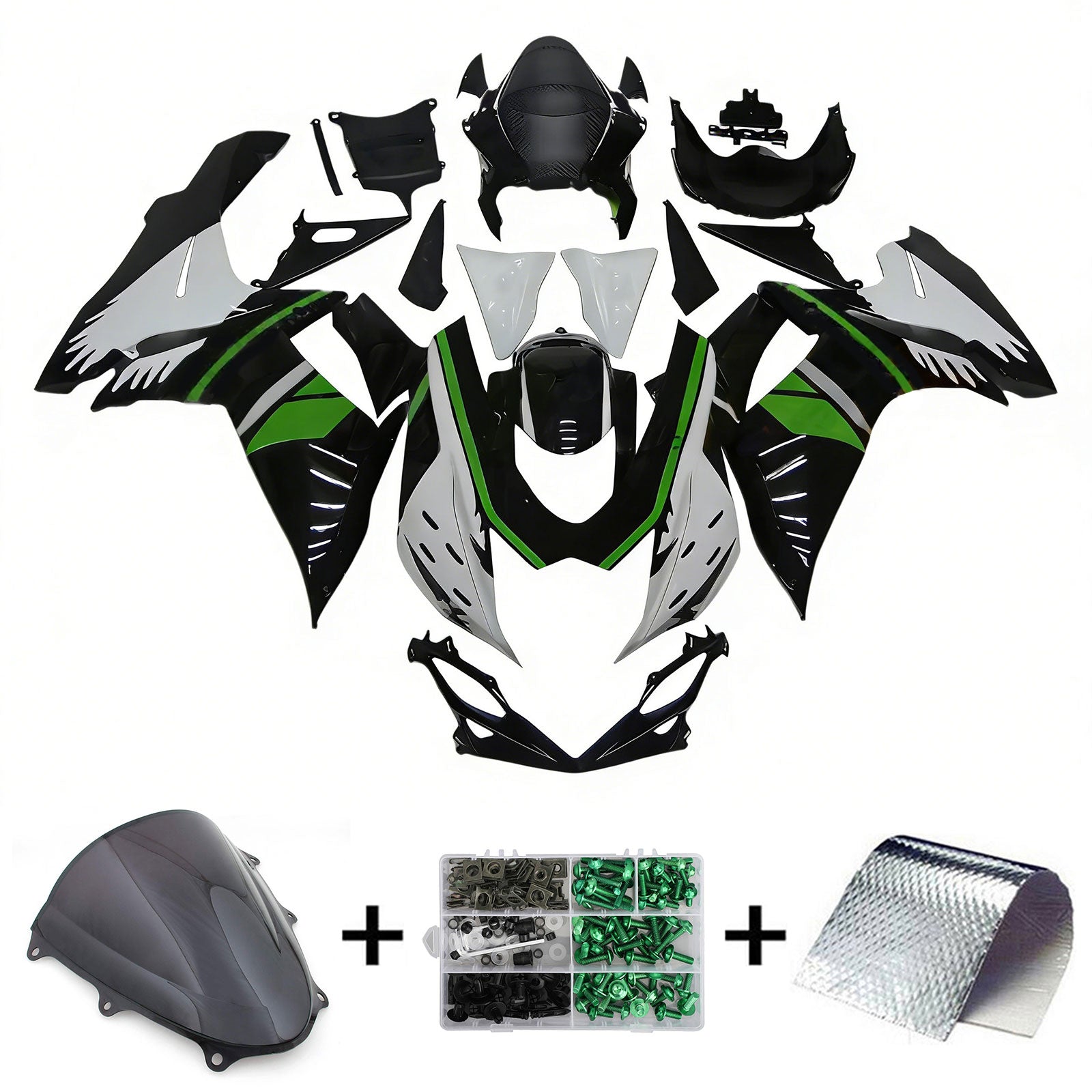 2011-2025 Suzuki GSXR 600/750 K11 Kit de carénage d'injection carrosserie plastique ABS