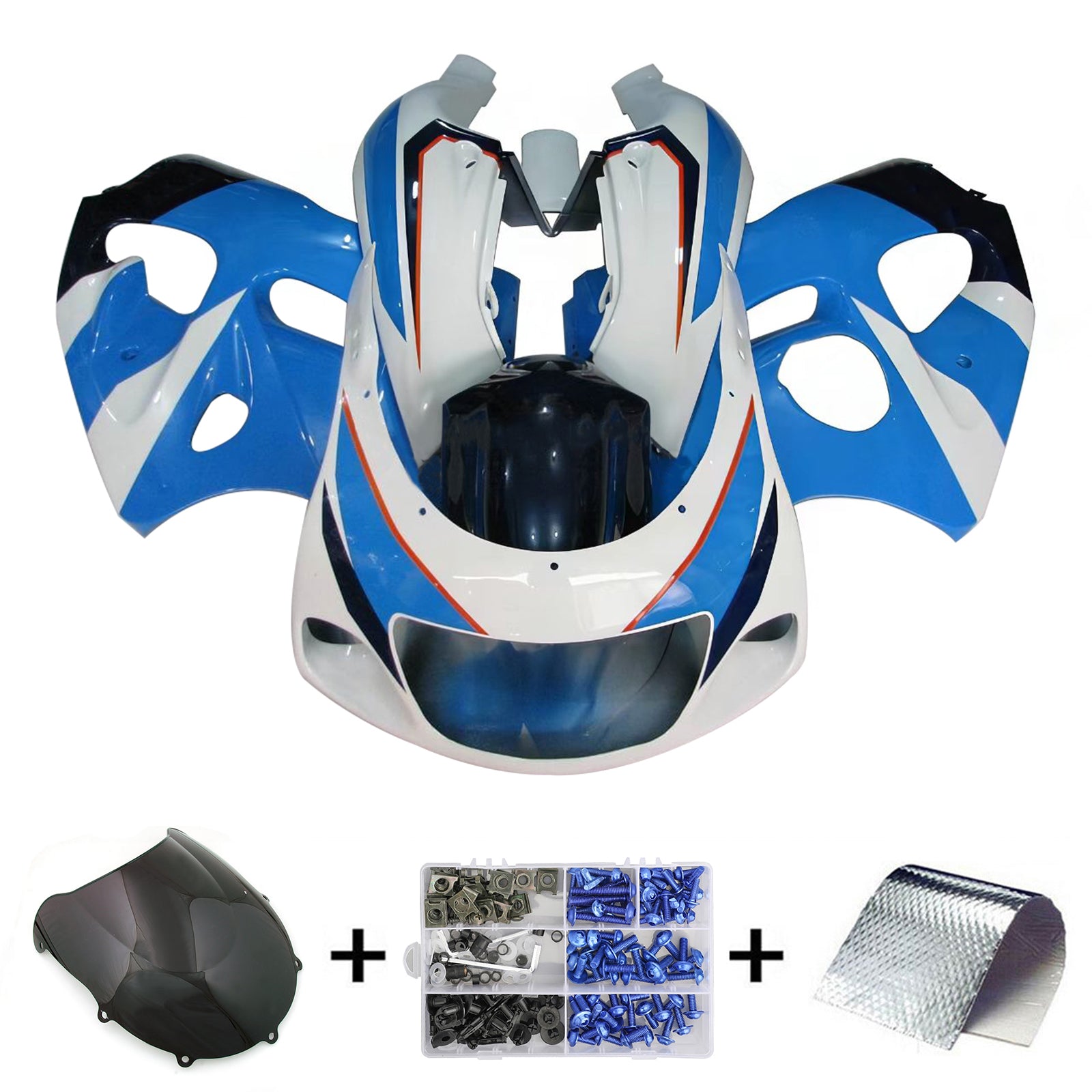 Amotopart Suzuki GSXR600 1996-2000 GSXR750 1996-1999 päällirakenteen suojasarja