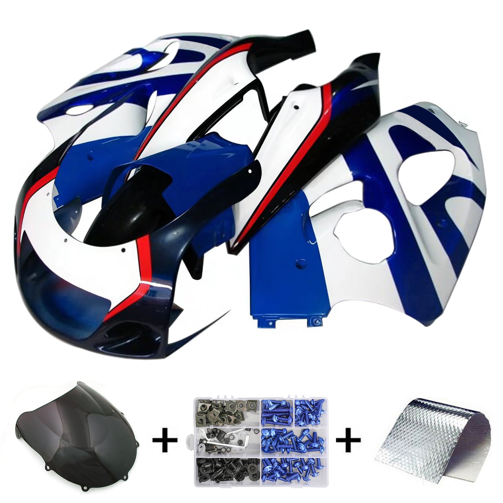 Amotopart Suzuki GSXR600 1996-2000 GSXR750 1996-1999 carrosseriekuipset