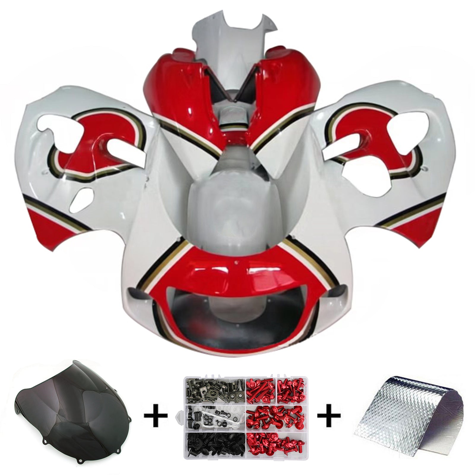 Amotopart Suzuki GSXR600 1996-2000 GSXR750 1996-1999 päällirakenteen suojasarja