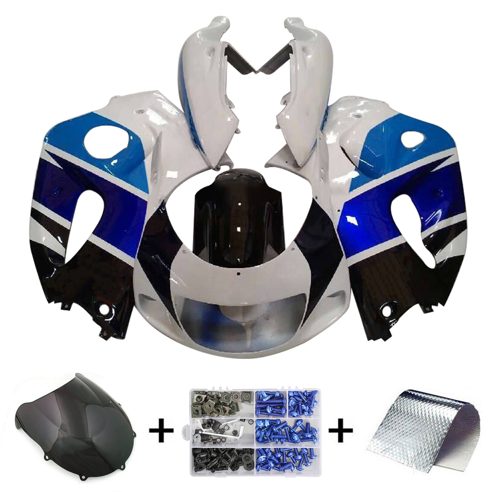 Amotopart Suzuki GSXR600 1996-2000 GSXR750 1996-1999 päällirakenteen suojasarja