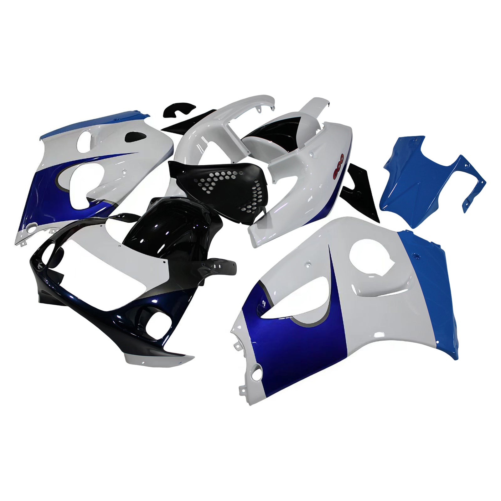 Amotopart Suzuki GSXR600 1996-2000 GSXR750 1996-1999 päällirakenteen suojasarja
