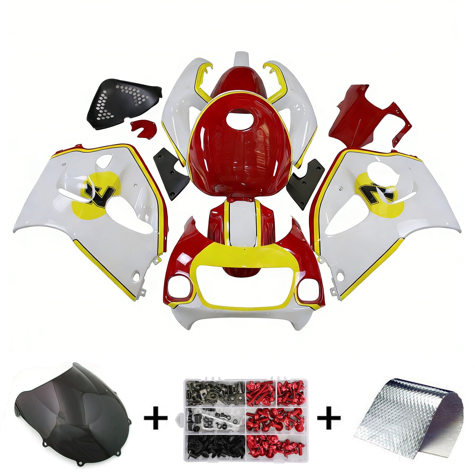 Amotopart Suzuki GSXR600 1996-2000 GSXR750 1996-1999 päällirakenteen suojasarja