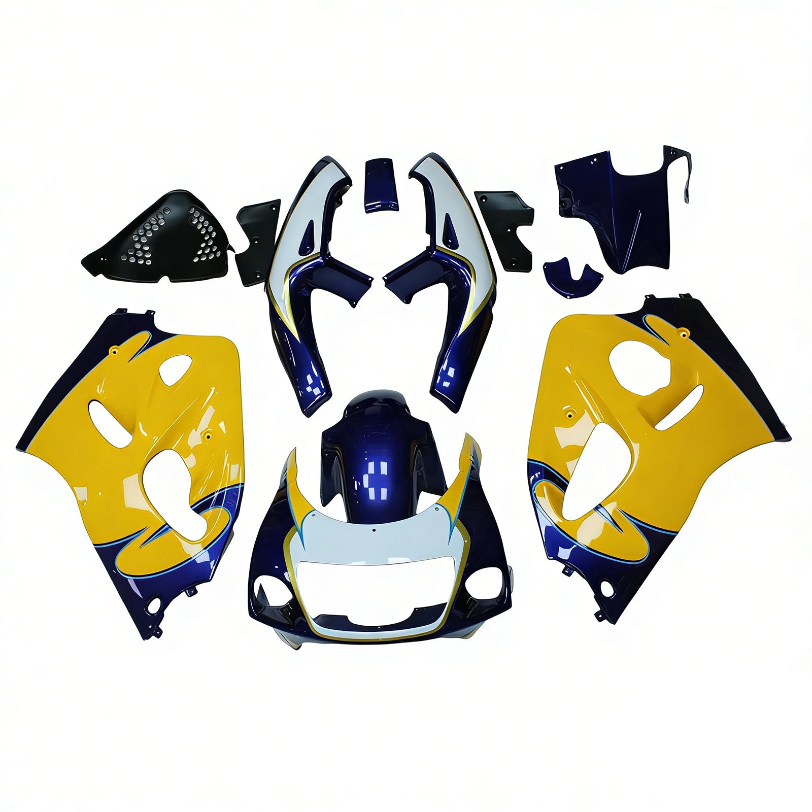 Amotopart Suzuki GSXR600 1996-2000 GSXR750 1996-1999 päällirakenteen suojasarja