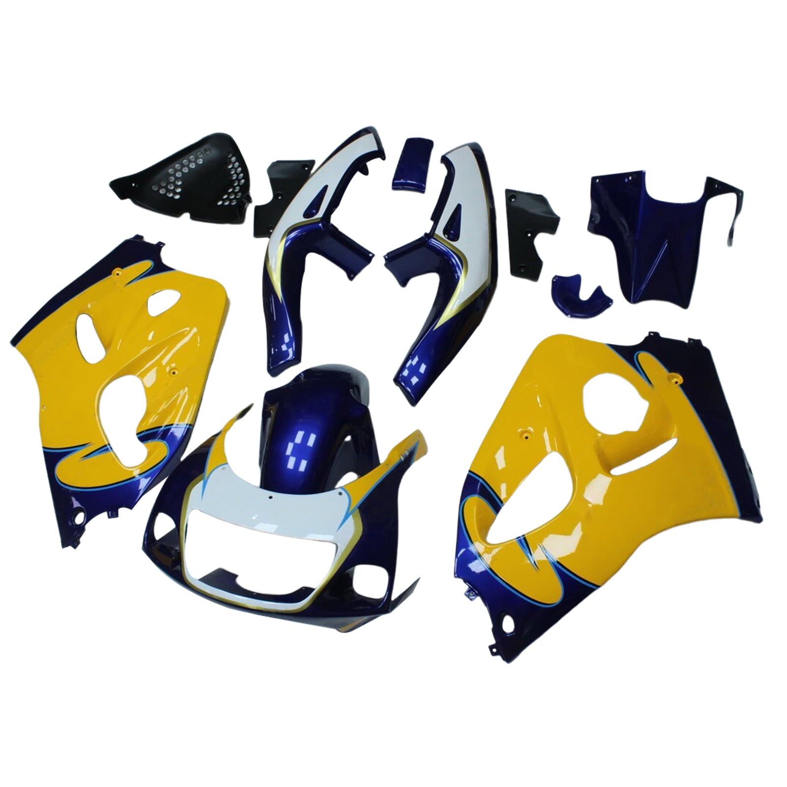 Amotopart Suzuki GSXR600 1996-2000 GSXR750 1996-1999 päällirakenteen suojasarja