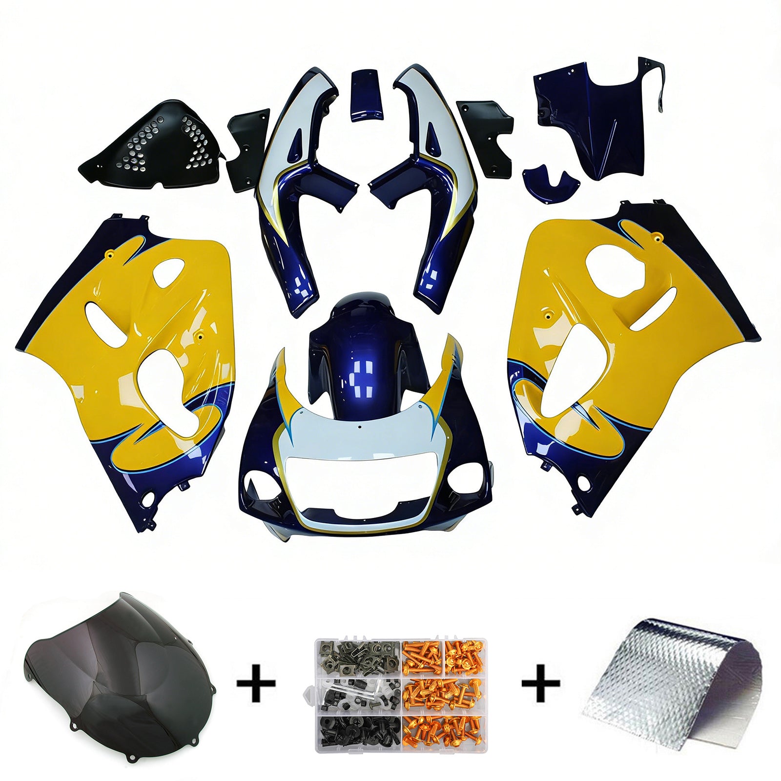 Amotopart Suzuki GSXR600 1996-2000 GSXR750 1996-1999 päällirakenteen suojasarja