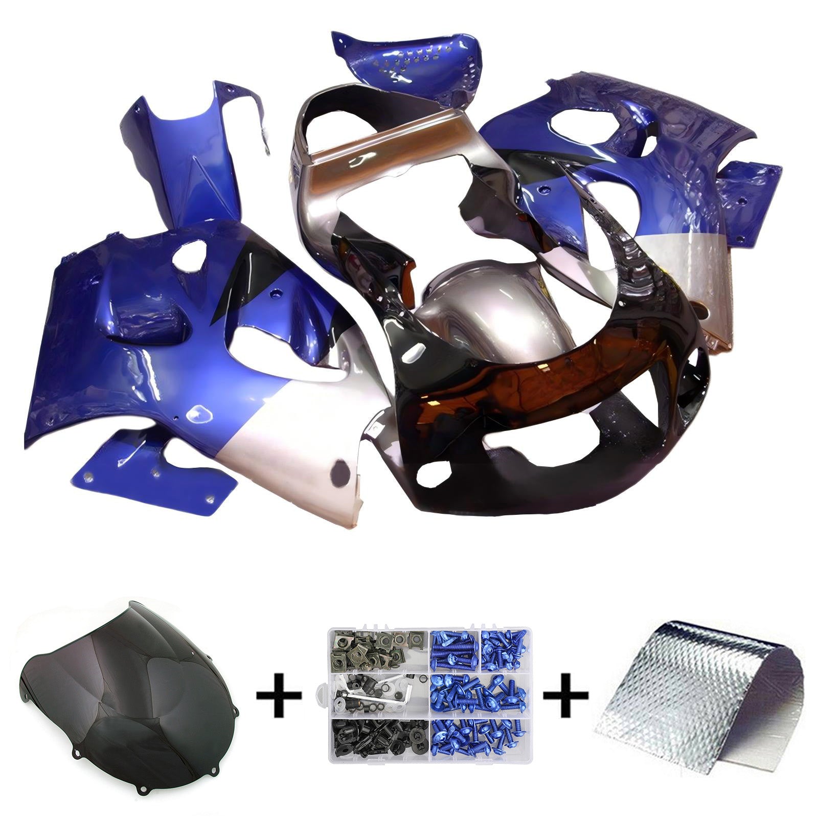 1996-2000 Suzuki GSXR600 1996-1999 GSXR750 Kit de carénage d'injection carrosserie