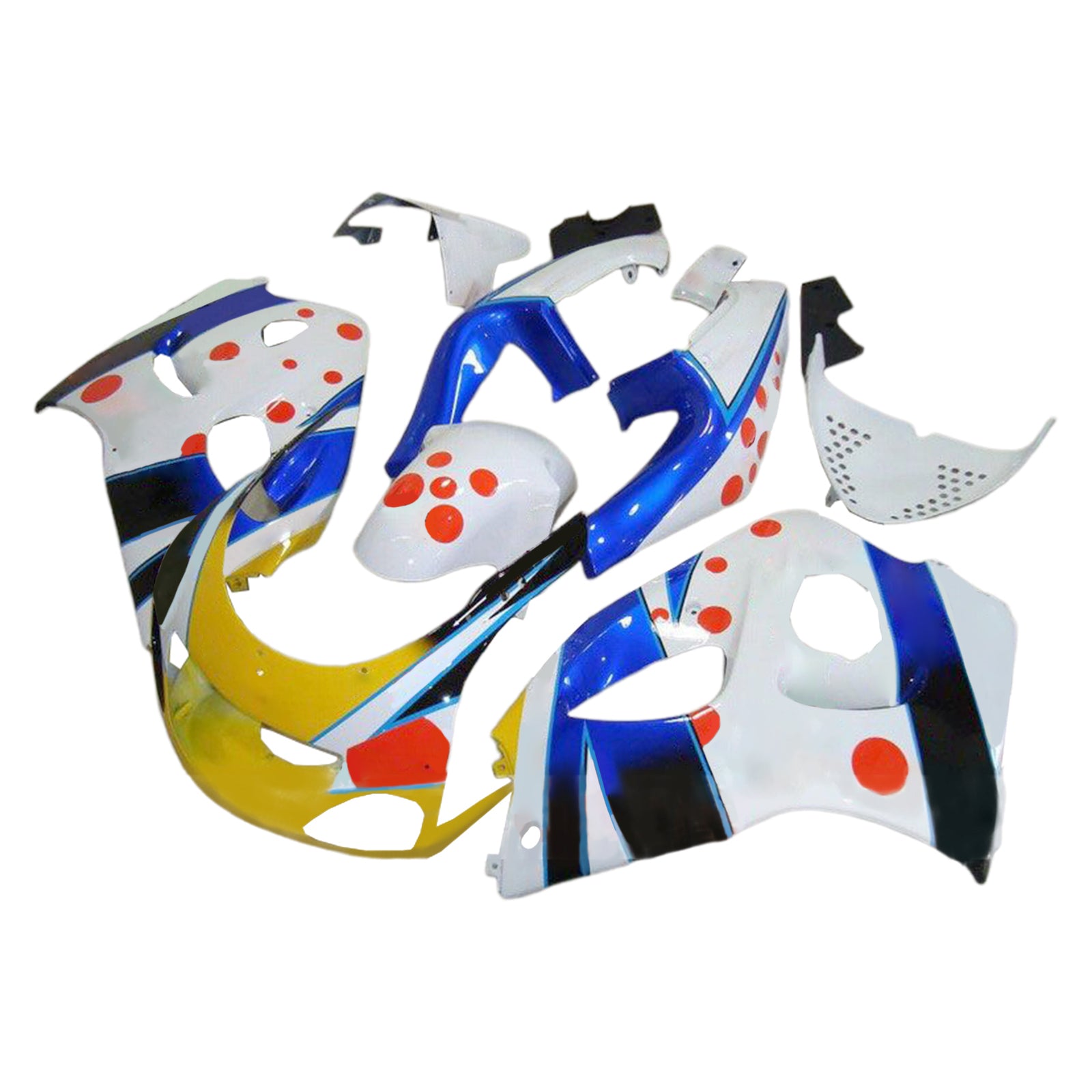 1996-2000 Suzuki GSXR600 1996-1999 GSXR750 Kit de carénage d'injection carrosserie