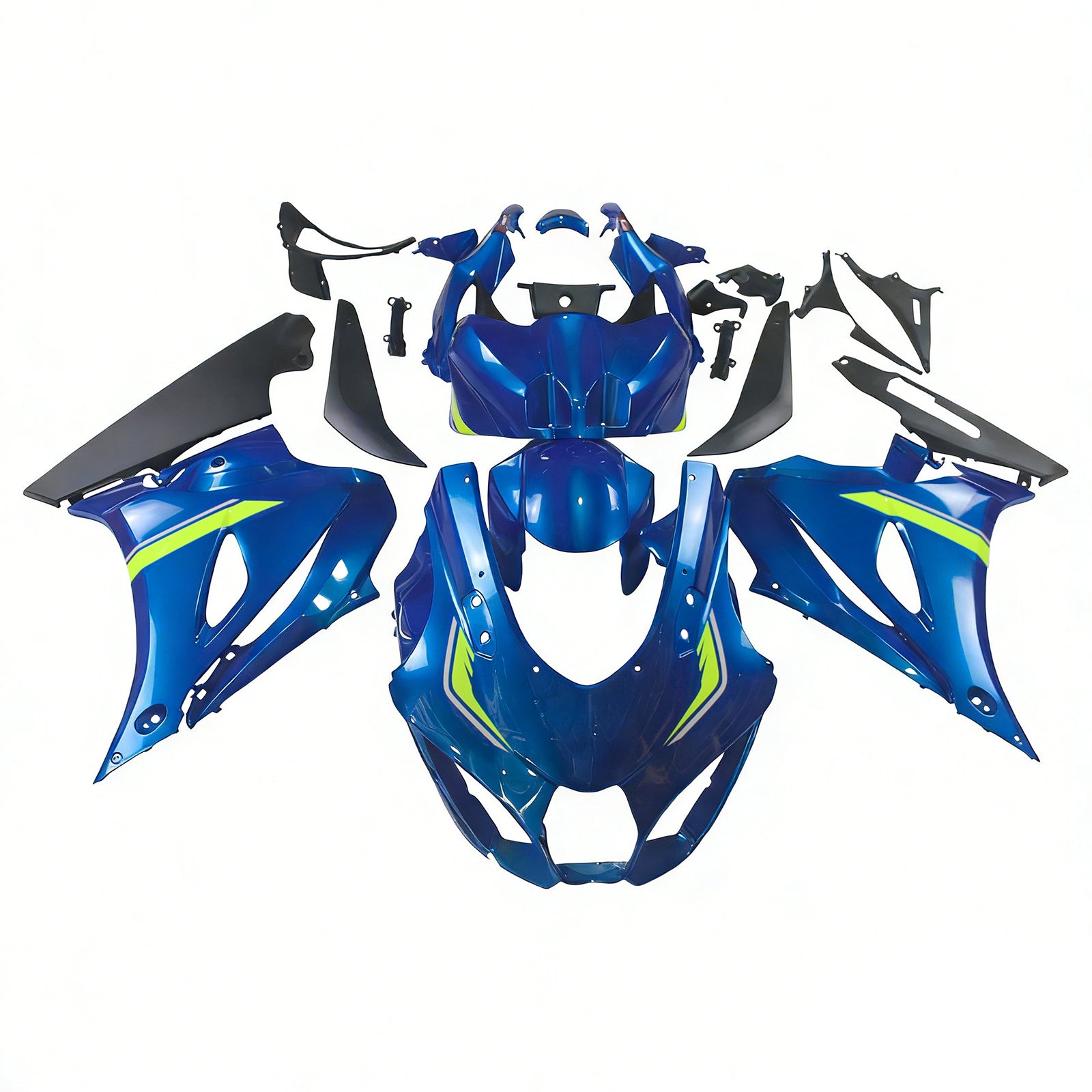 Amotopart Suzuki GSXR1000 2017-2020 K17 Kit carena carrozzeria Plastica ABS