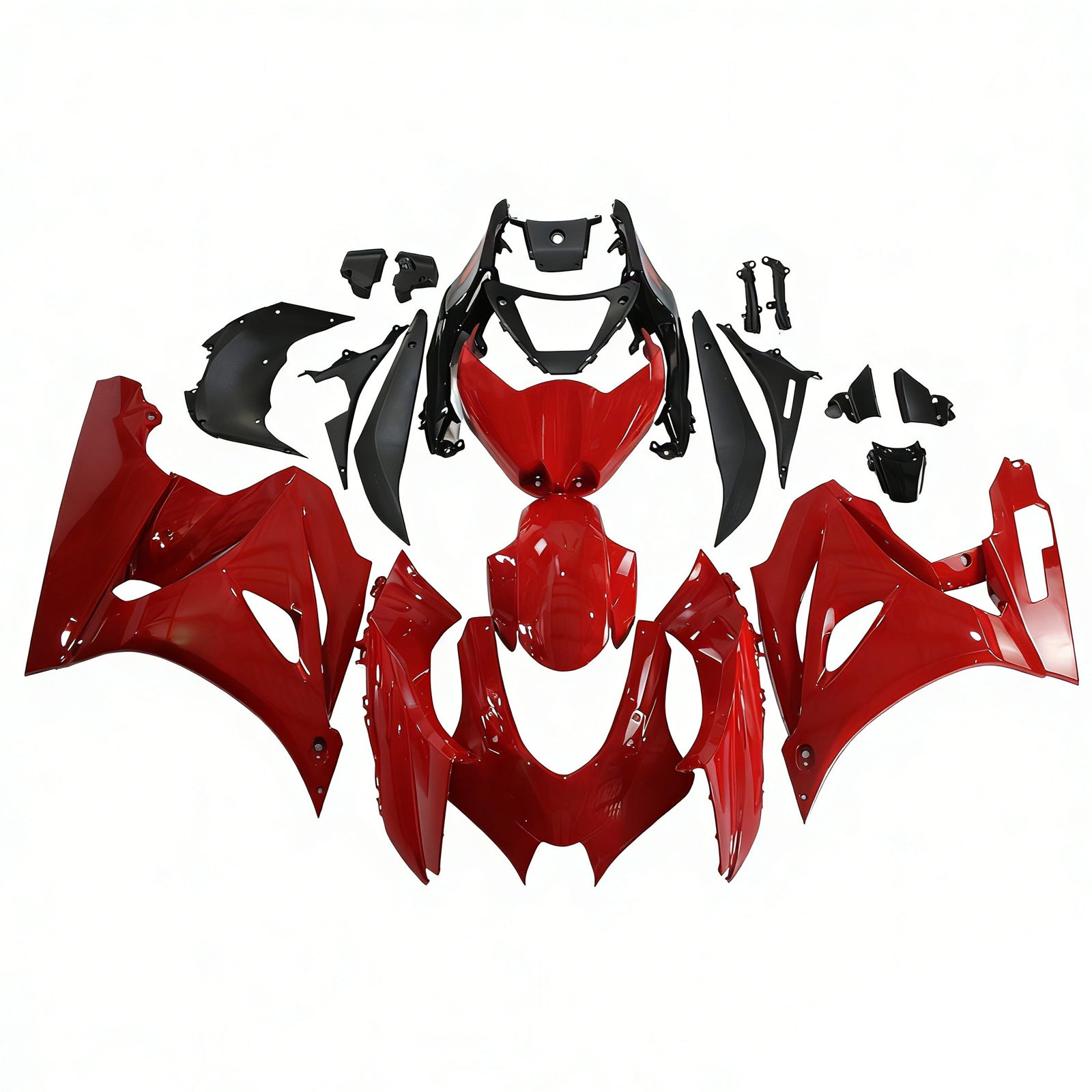 Amotopart Suzuki GSXR1000 2017-2020 K17 Carénage Kit Carrosserie Plastique ABS