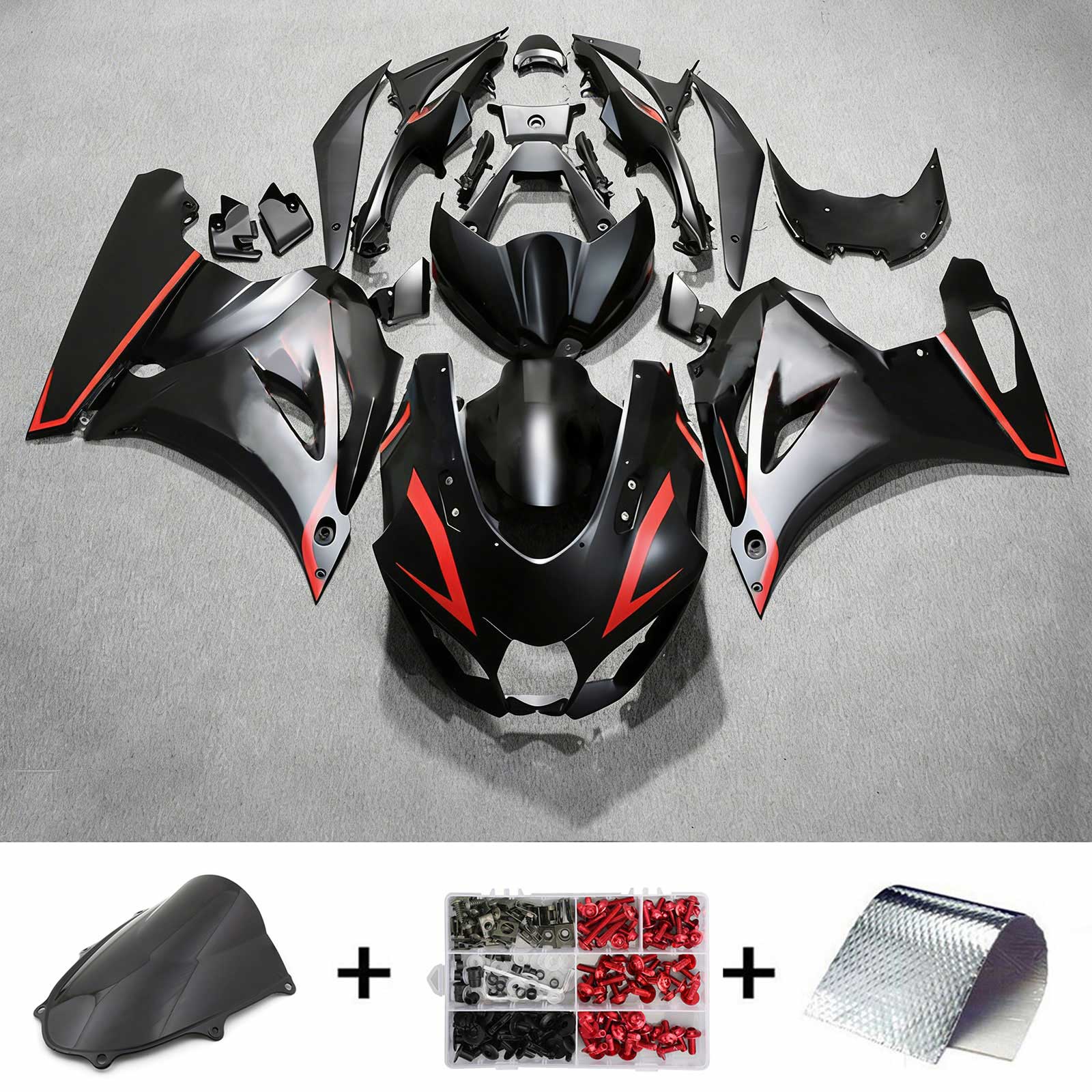 Injection Fairing Kit Bodywork Plastic ABS For Suzuki GSXR1000 2017-2024 K17