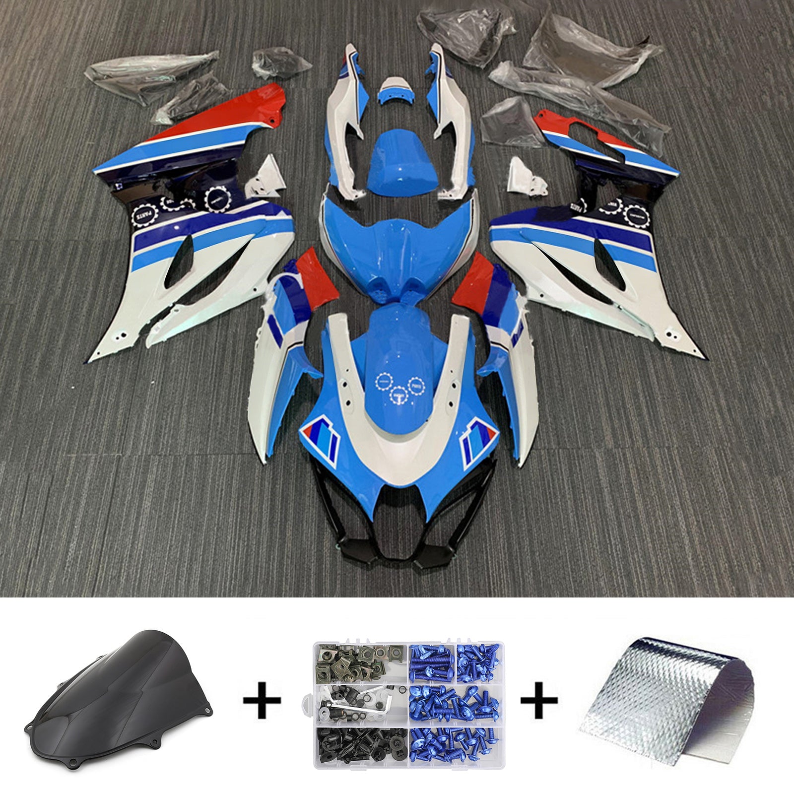 Injection Fairing Kit Bodywork Plastic ABS For Suzuki GSXR1000 2017-2024 K17