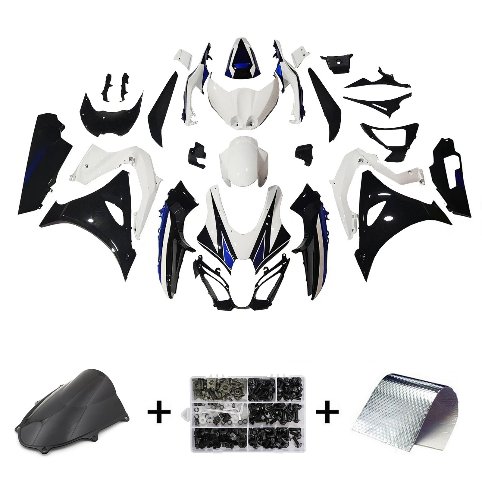 Kit de carénage en plastique ABS pour Suzuki GSXR1000 2017-2025 K17