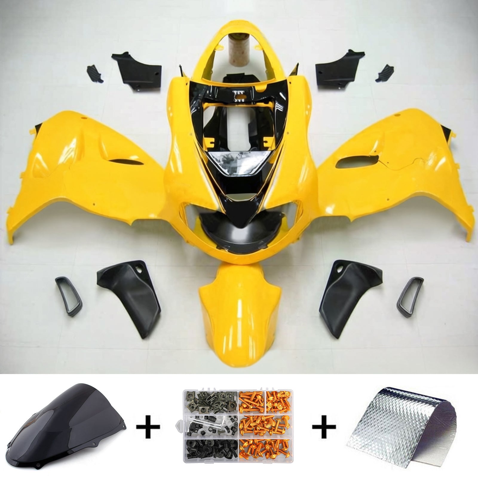 Amotopart Suzuki TL1000R 1998-2003 ABS kunststof carrosseriekuipset