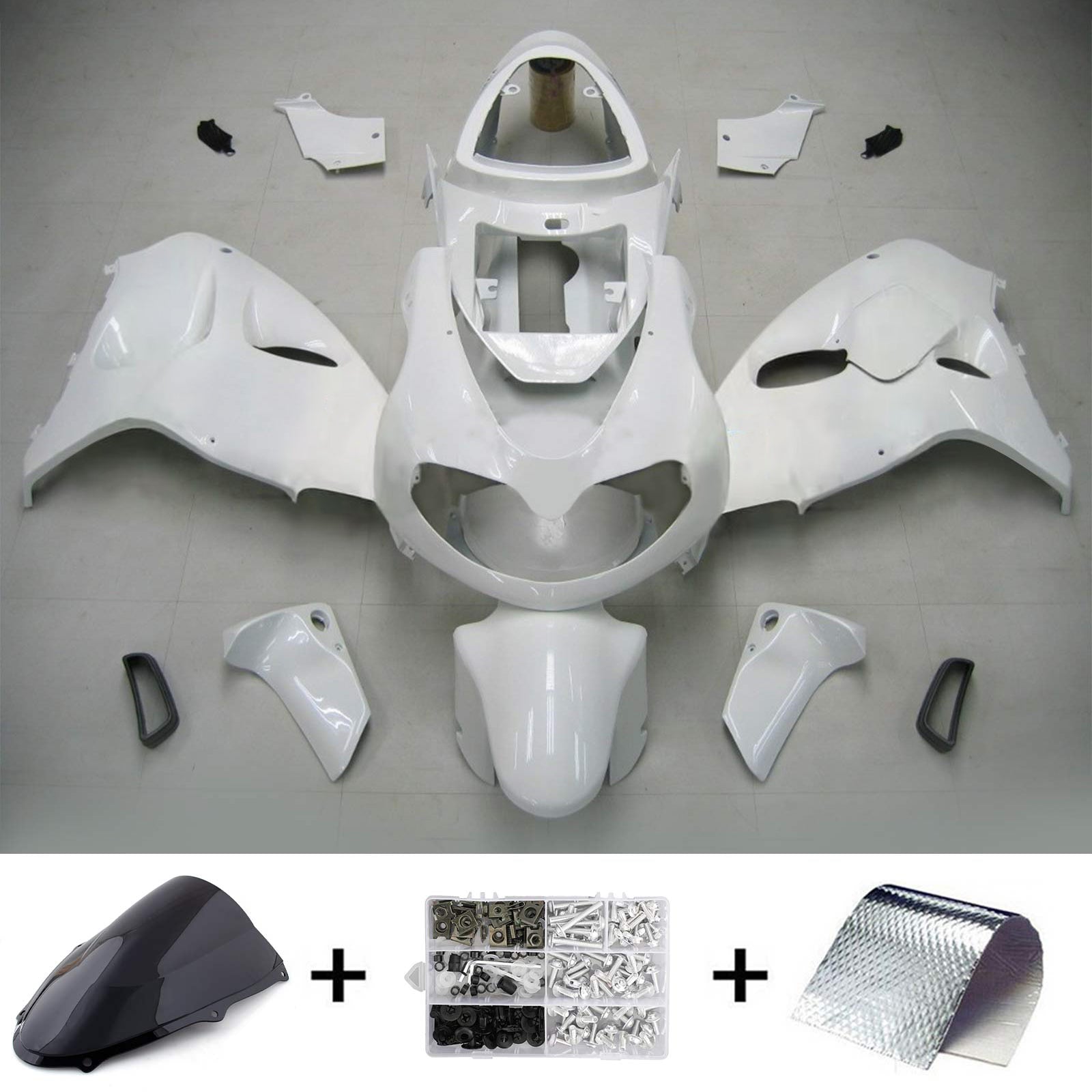 Amotopart Suzuki TL1000R 1998-2003 ABS kunststof carrosseriekuipset