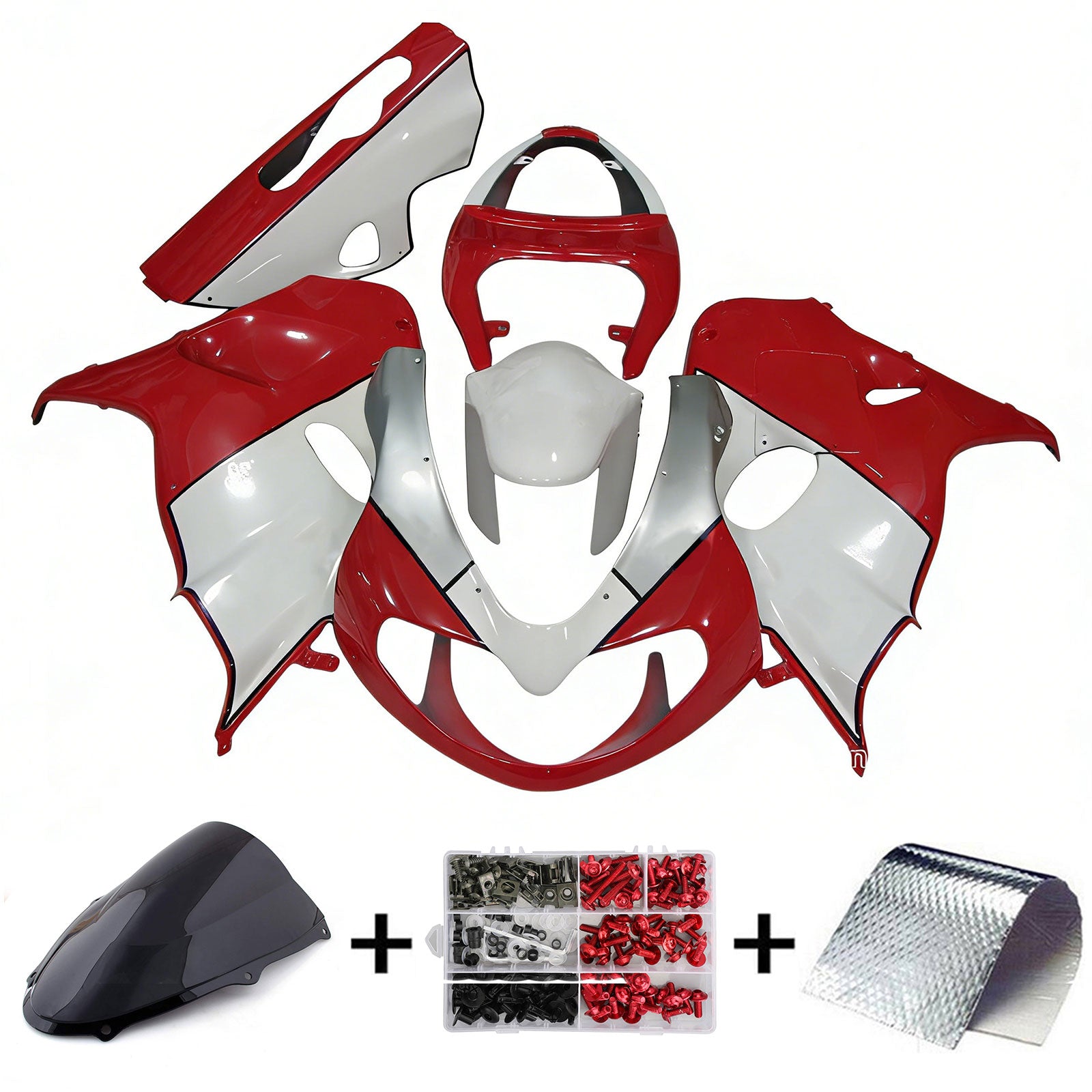 1998-2003 Suzuki TL1000R Kit de Charénage d'Angenction Corrosserie Abs Abs
