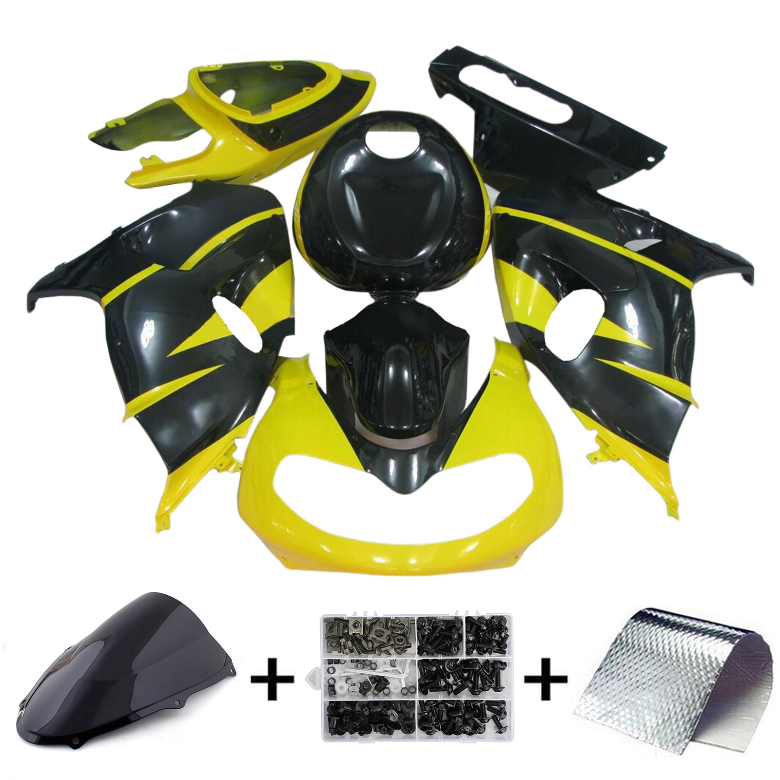 Kit de carenado de inyección Bodywork ABS para Suzuki TL1000R 1998-2003