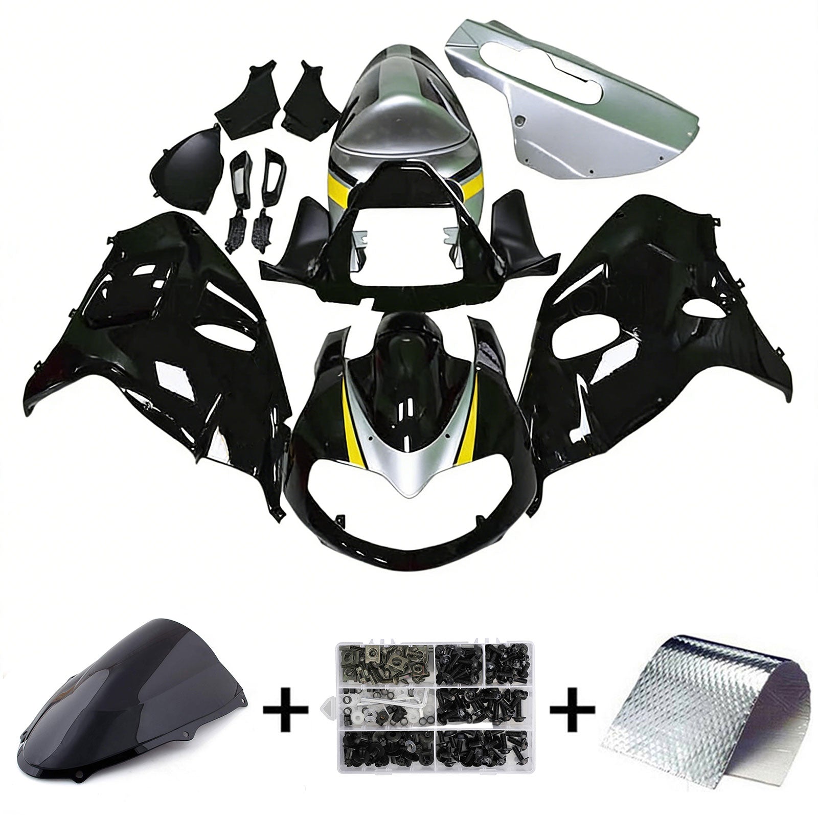 1998-2003 Suzuki TL1000R Kit de carénage d'injection carrosserie plastique ABS