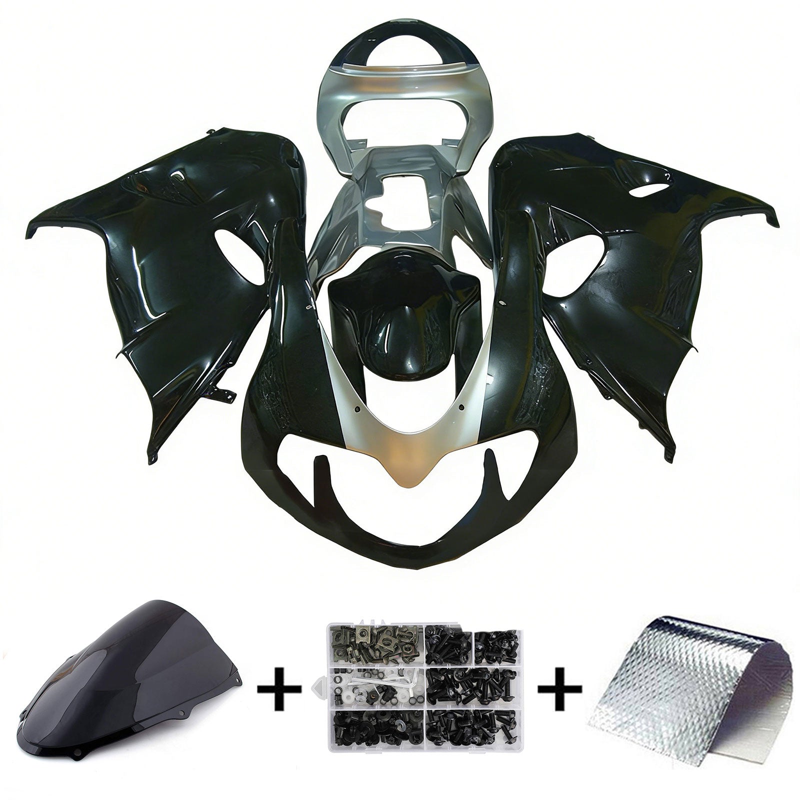 1998-2003 Suzuki TL1000R Kit de carénage d'injection carrosserie plastique ABS