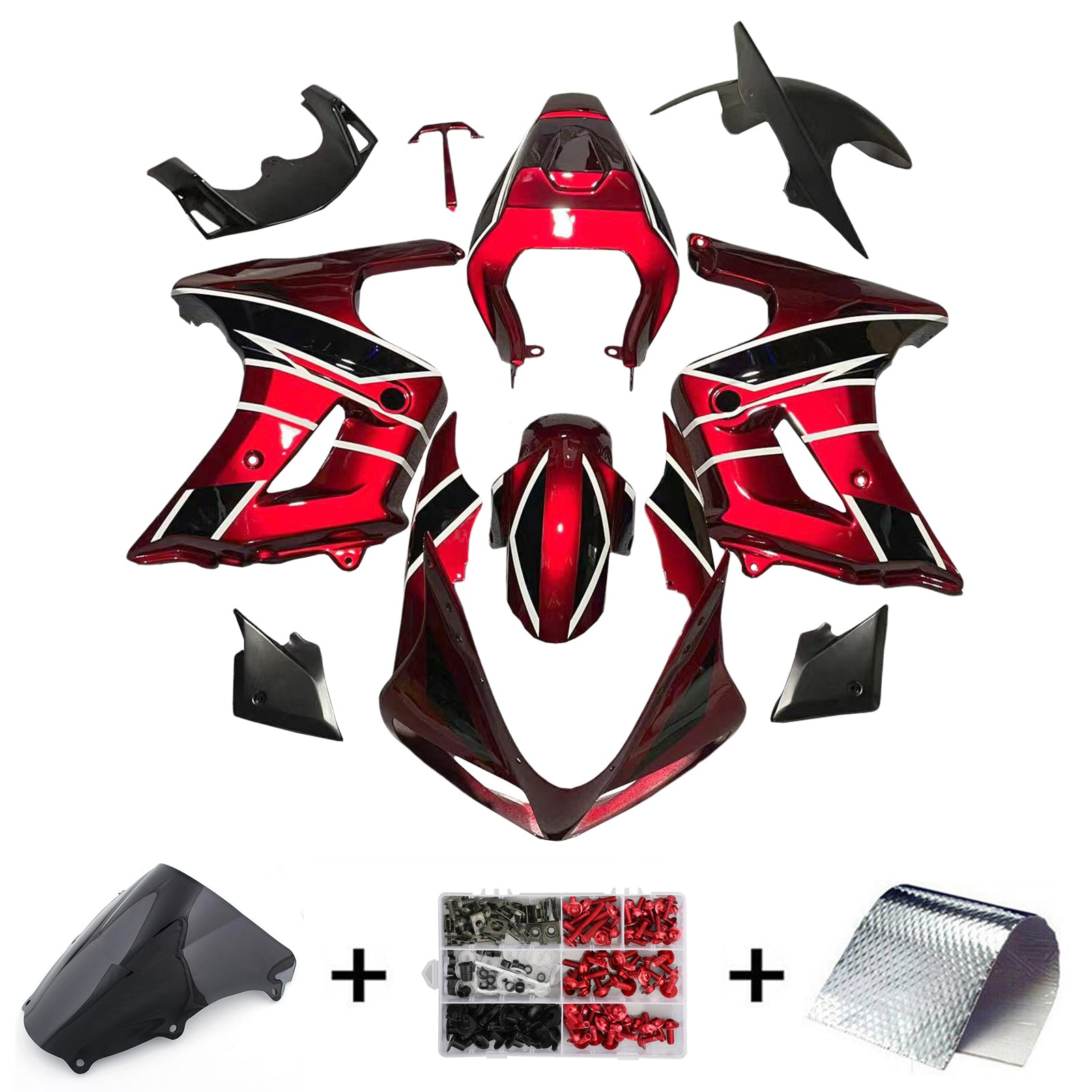 Kit de carénage d'injection Suzuki SV650 2003-2013, carrosserie en plastique ABS