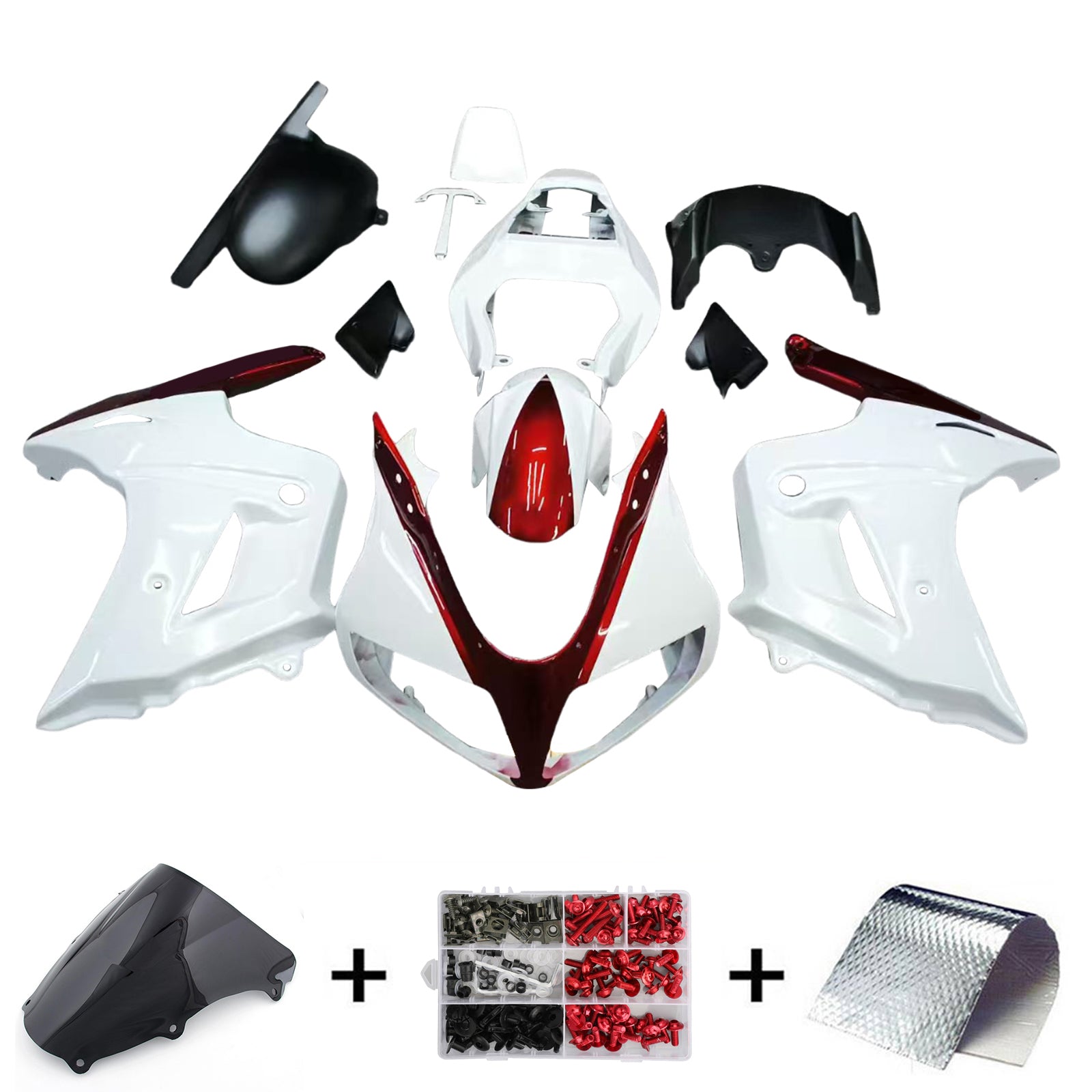 Injectiekuipset Suzuki SV650 2003-2013 ABS kunststof carrosserie
