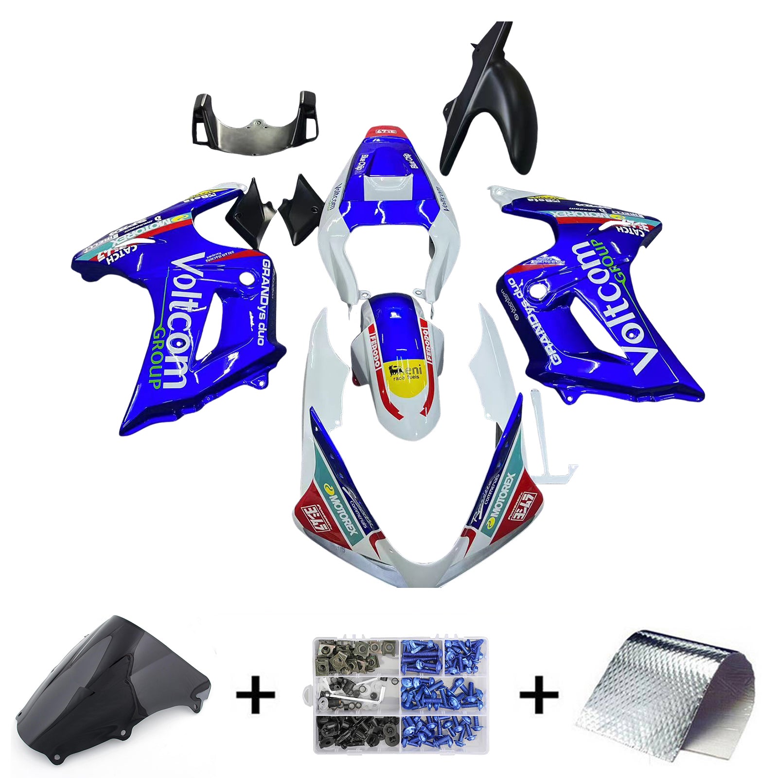 Kit carena iniezione Suzuki SV650 2003-2013 Carrozzeria in plastica ABS