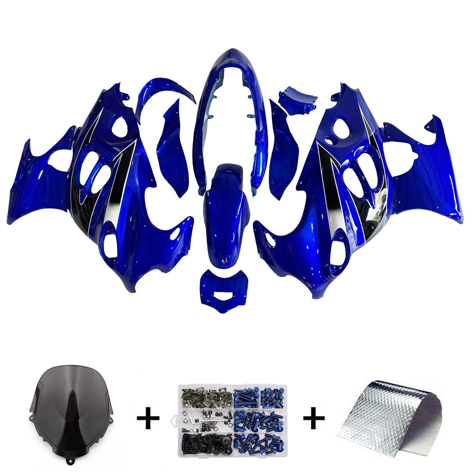 Amotopart Suzuki Katana GSXF 600 GSXF 750 2005-2006 Kit di equità