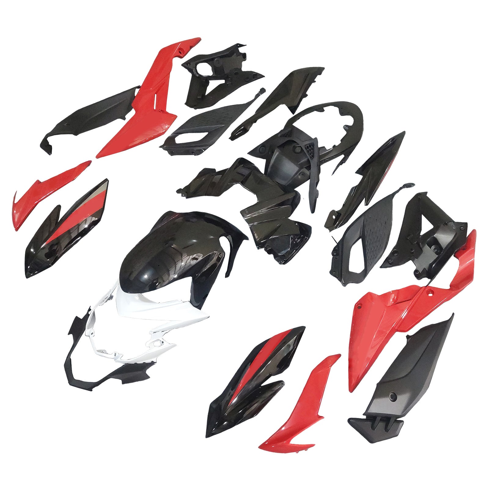 Amotopart Suzuki GSX-S 750 2017-2021 Kit Carénage Carrosserie Plastique ABS