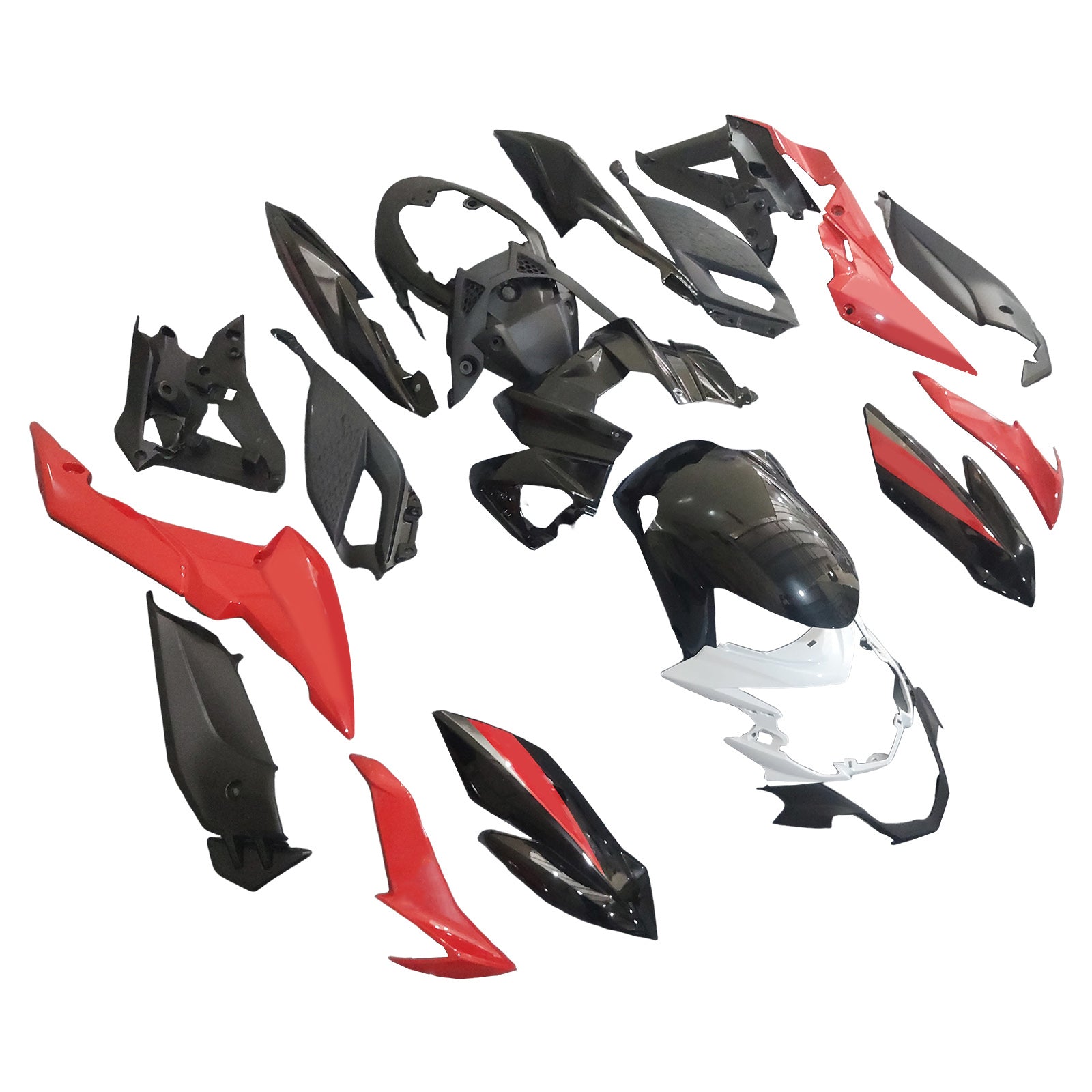 Amotopart Suzuki GSX-S 750 2017-2021 Kit Carénage Carrosserie Plastique ABS