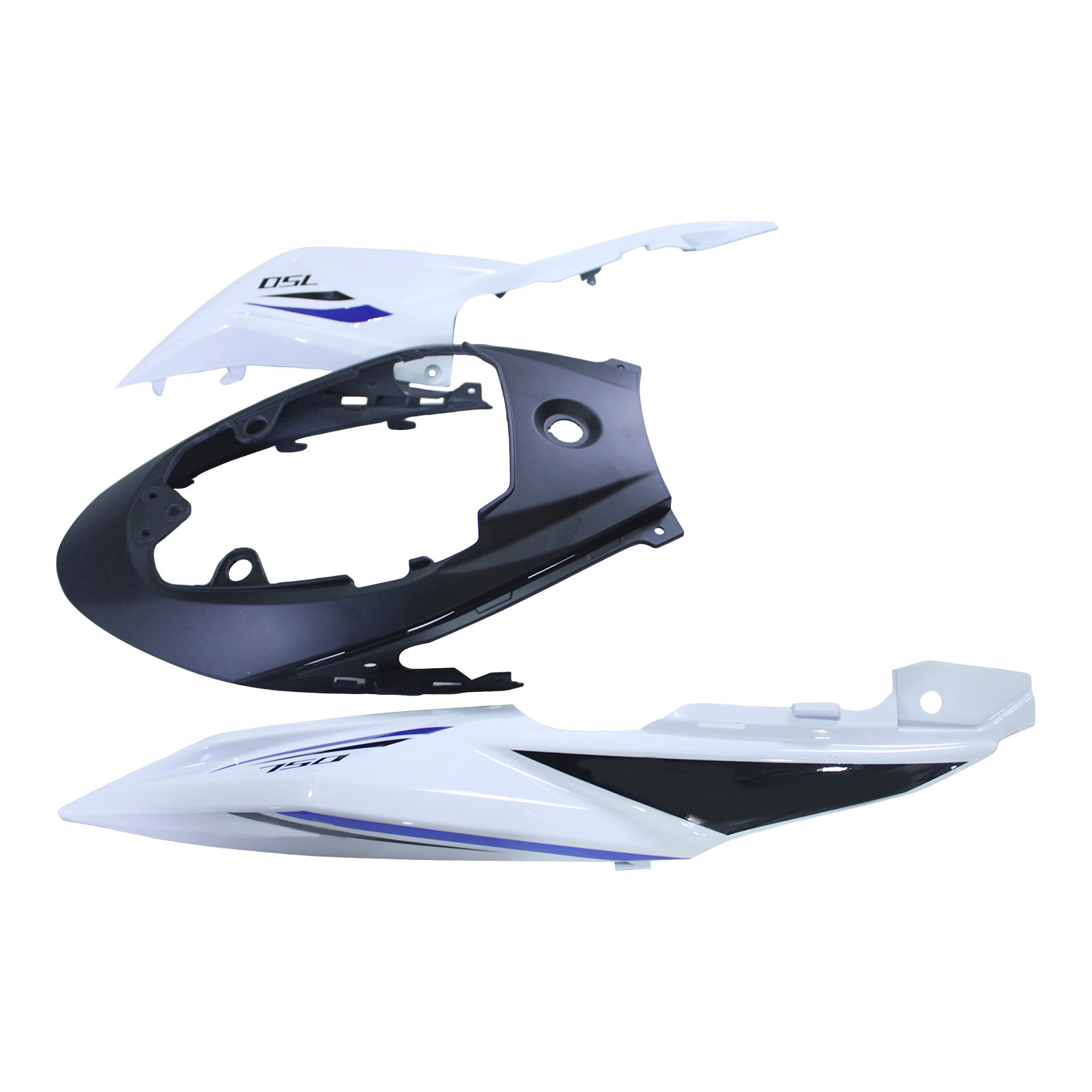 Amotopart Suzuki GSX-S 750 2017-2021 Kit Carénage Carrosserie Plastique ABS