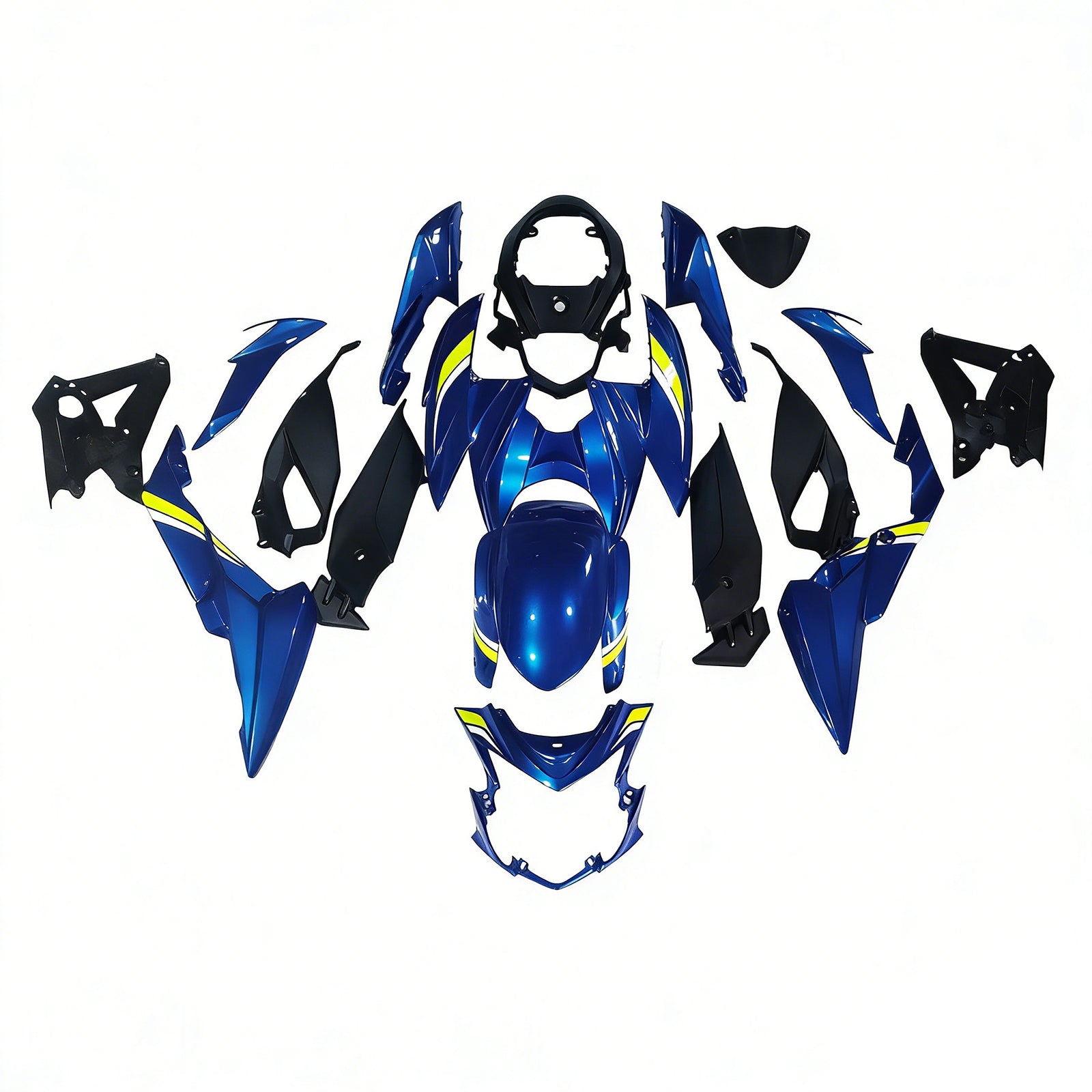 Amotopart Suzuki GSX-S 750 2017-2021 Zestaw Carrosserie Plastic ABS