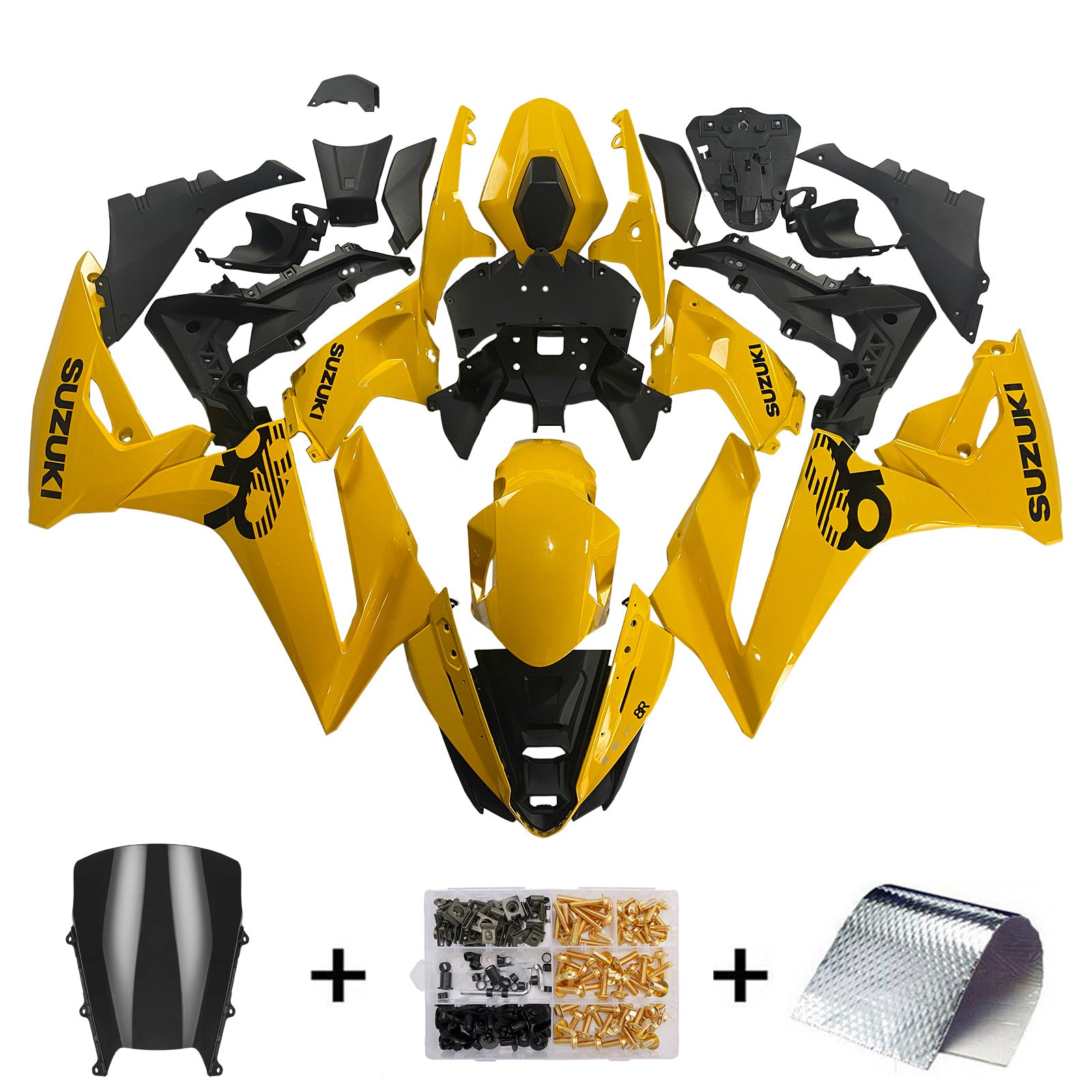 Kit de carénage d'injection pour Suzuki GSX-8R GSX8R 2024-2025 Carrosserie ABS