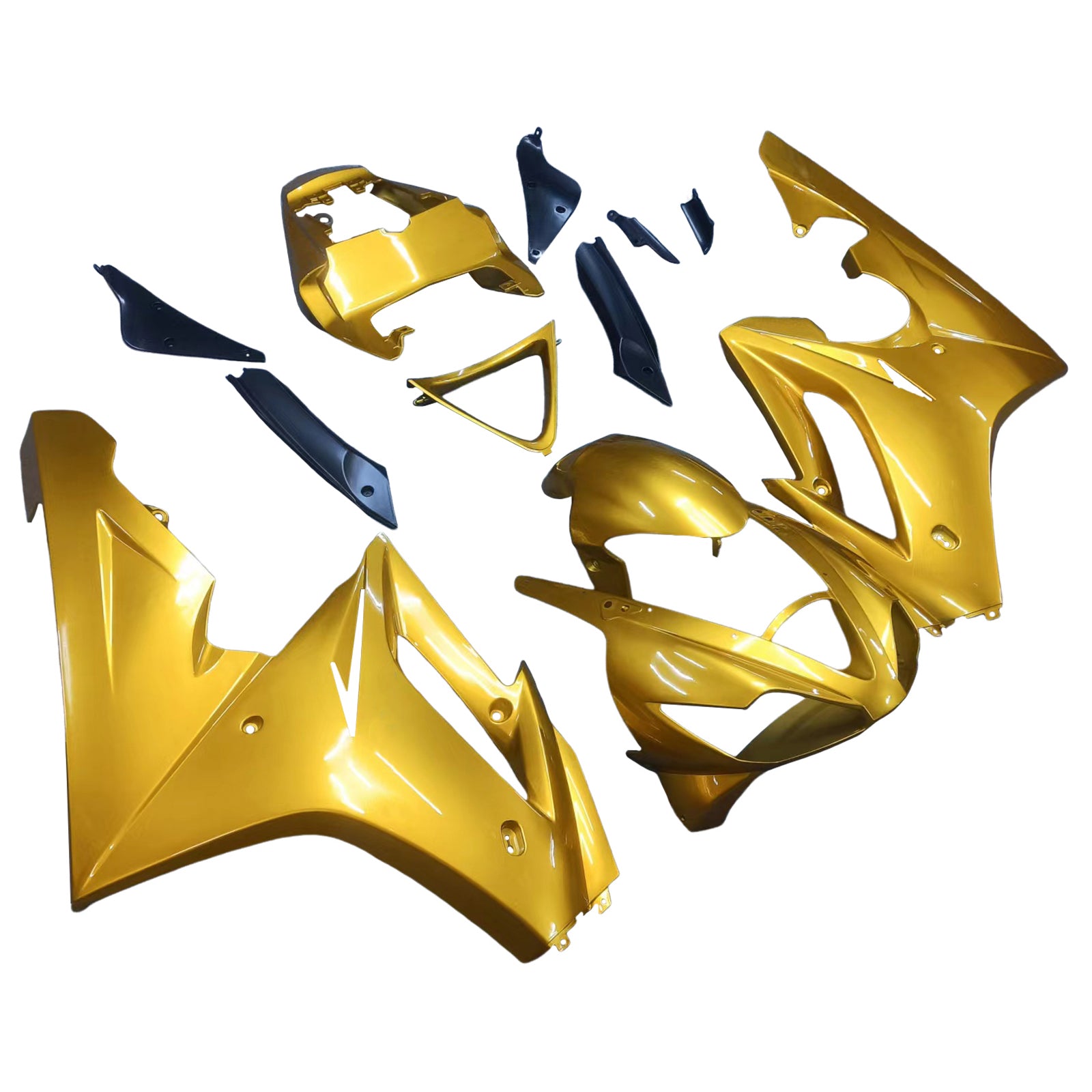 Carérage Amotopart 2006-2008 Triumph Daytona 675 Gold Daytona Generic