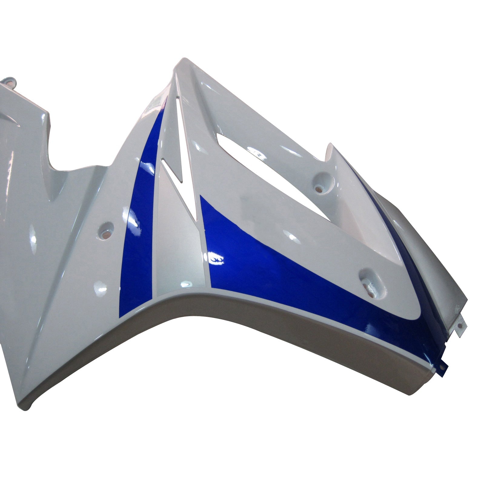 Amotopart Fit pour Triumph Daytona 675 2006-2008 Blanc Bleu Carrosserie Carénage ABS Injection Moulage 7 # Générique