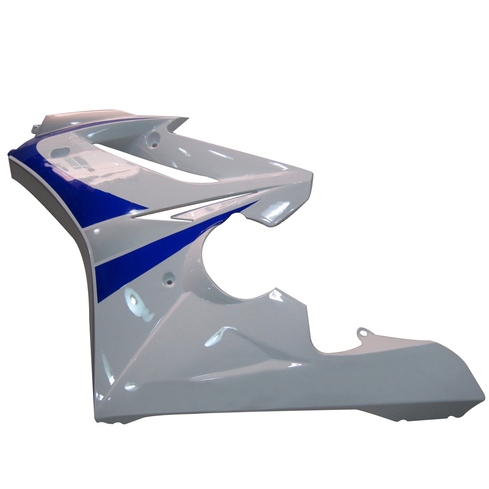 Amotopart Fit pour Triumph Daytona 675 2006-2008 Blanc Bleu Carrosserie Carénage ABS Injection Moulage 7 # Générique