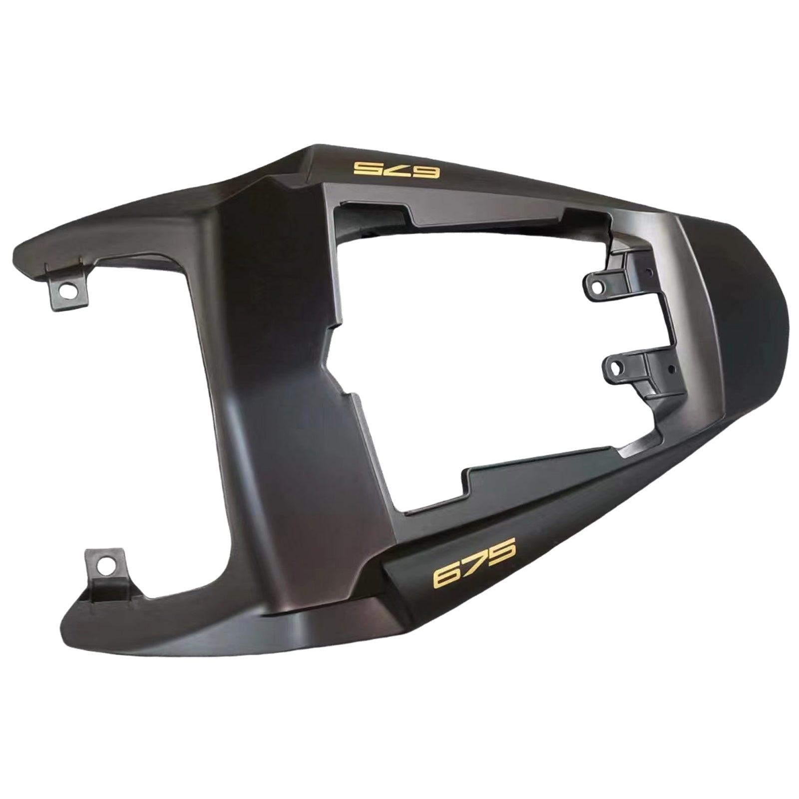 Amotopart Adatto per Triumph Daytona 675 2006-2008 Carena Nera per Carrozzeria ABS Stampaggio ad Iniezione 9#Generic