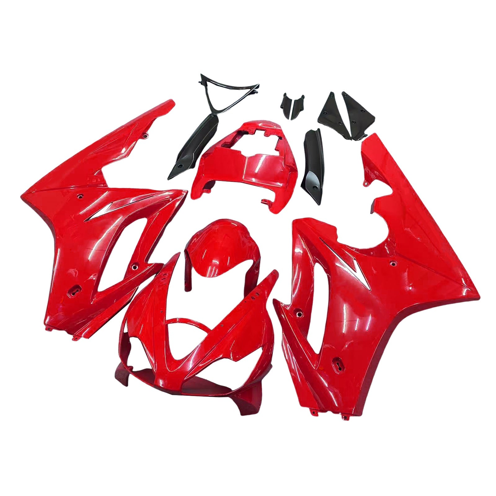Kit carena iniezione Amotopart carrozzeria in plastica ABS adatto per Triumph Daytona 675 2006-2008 generico