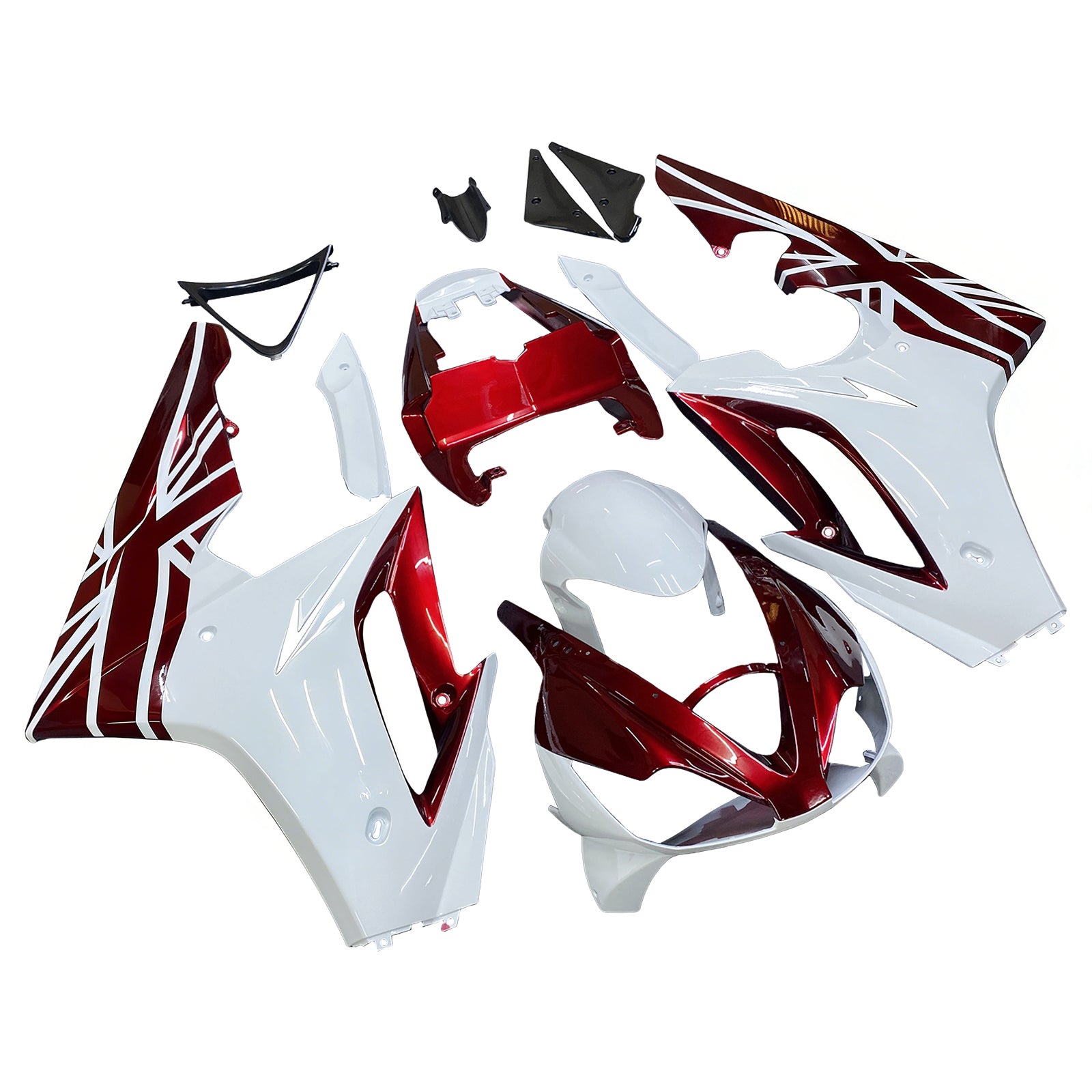 Amotopart Triumph Daytona 675 2006-2008 ABS muovinen korirakennesarja