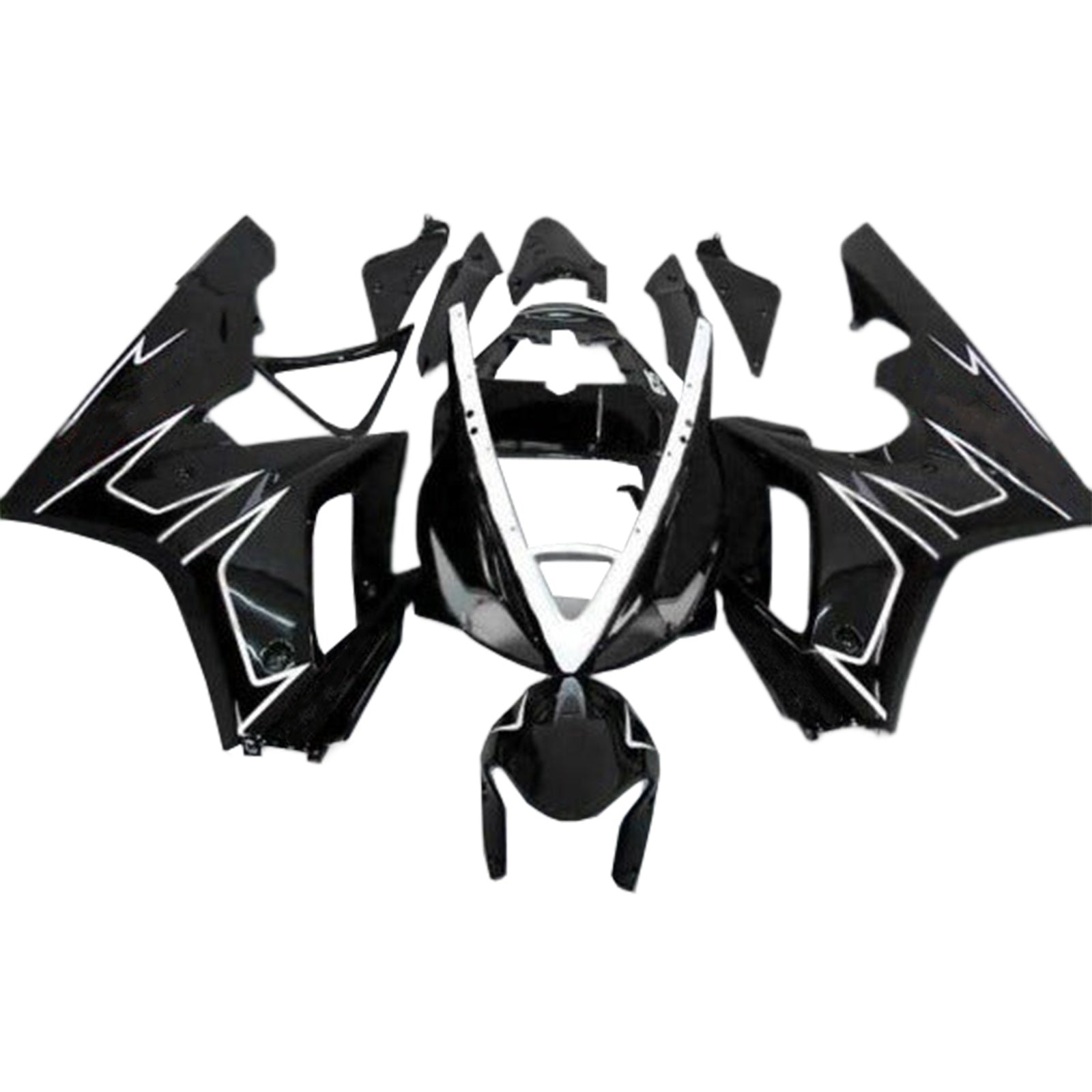Amotopart Triumph Daytona 675 2006-2008 Kit Carénage Carrosserie Plastique ABS