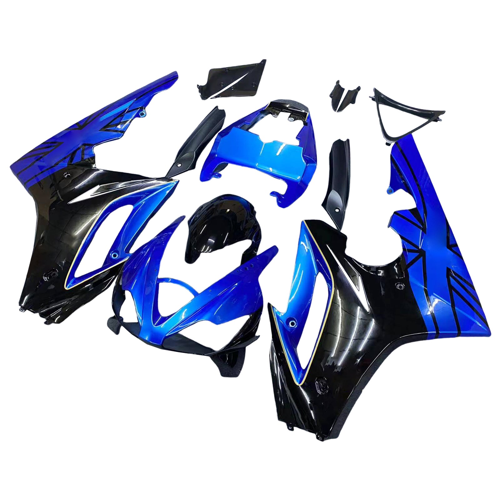 Amotopart Triumph Daytona 675 2006-2008 ABS kunststof carrosseriekuipset