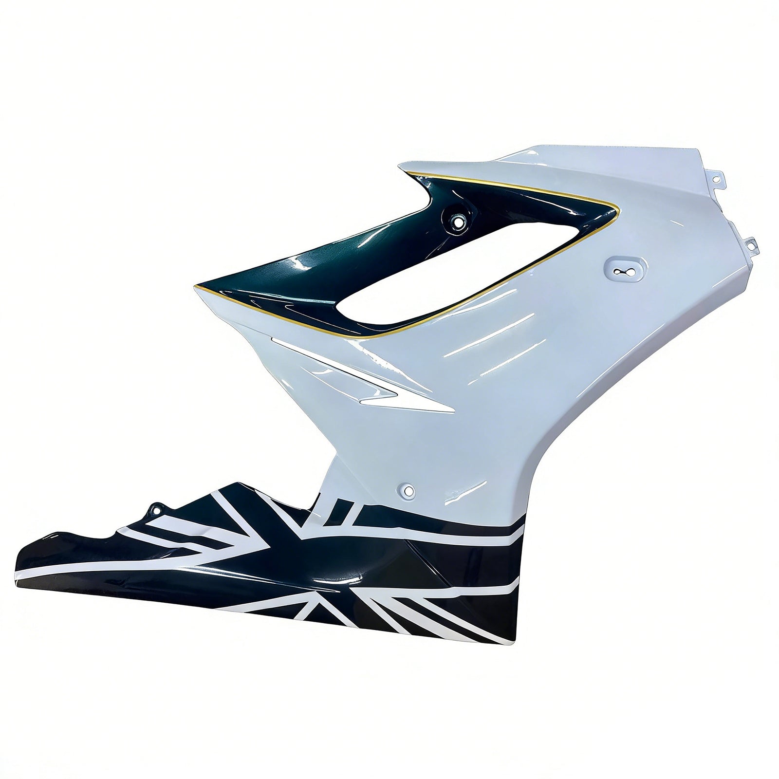 Amotopart Triumph Daytona 675 2006-2008 ABS kunststof carrosseriekuipset