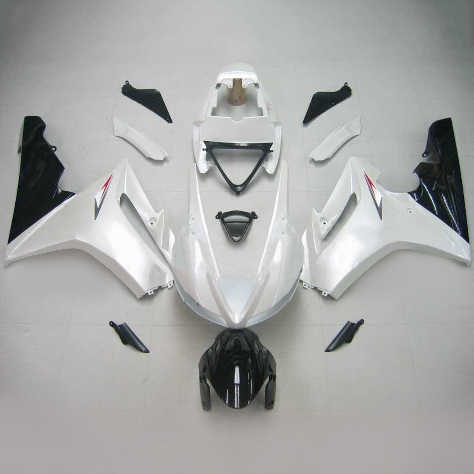Amotopart apto para Triumph Daytona 675 (2009-2012) Carrester de carrocería por inyección de ABS 10 colores genéricos